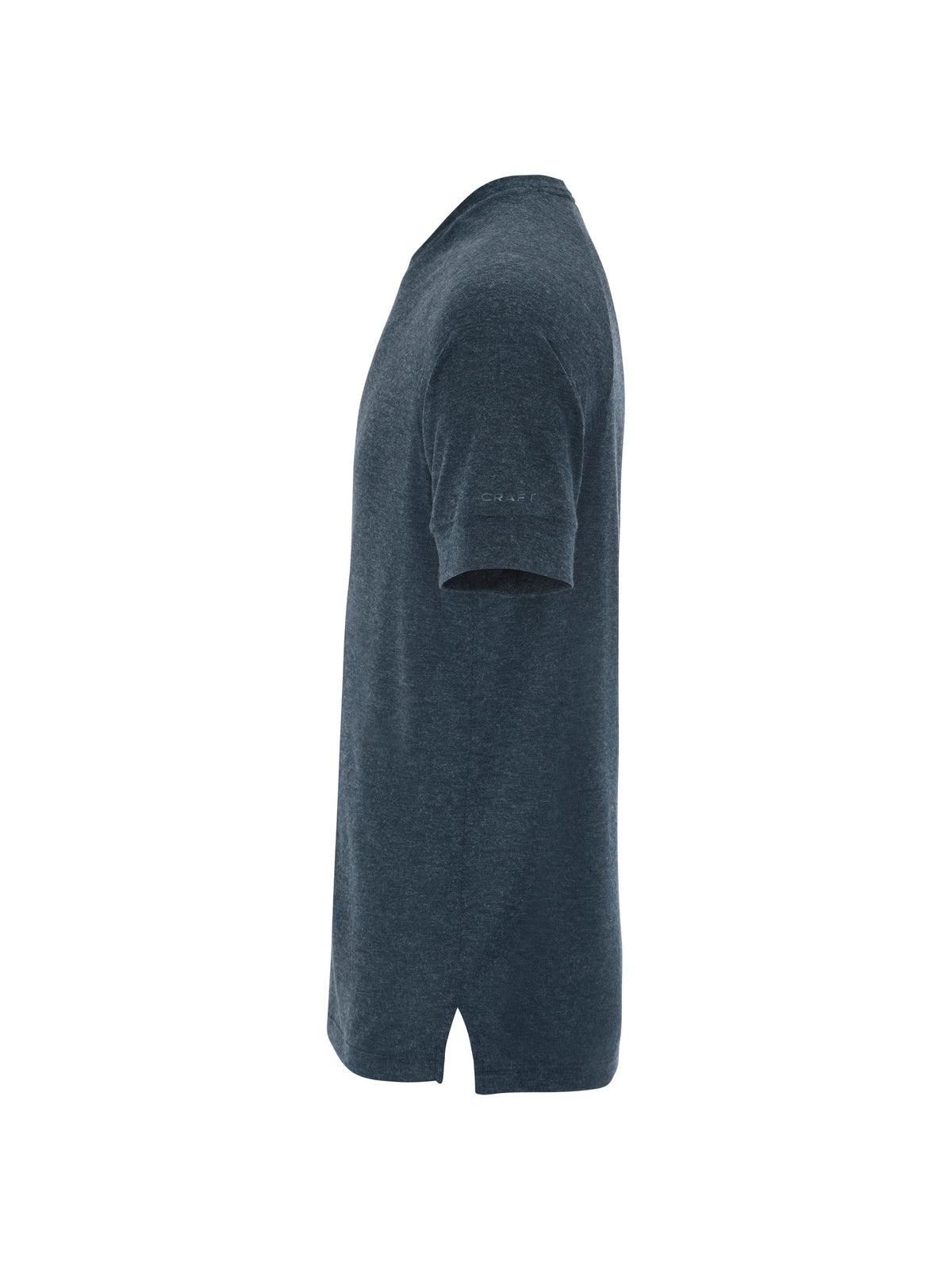 Craft ADV Trail Wool SS Tee Herren in Blau meliert, Seitenansicht links