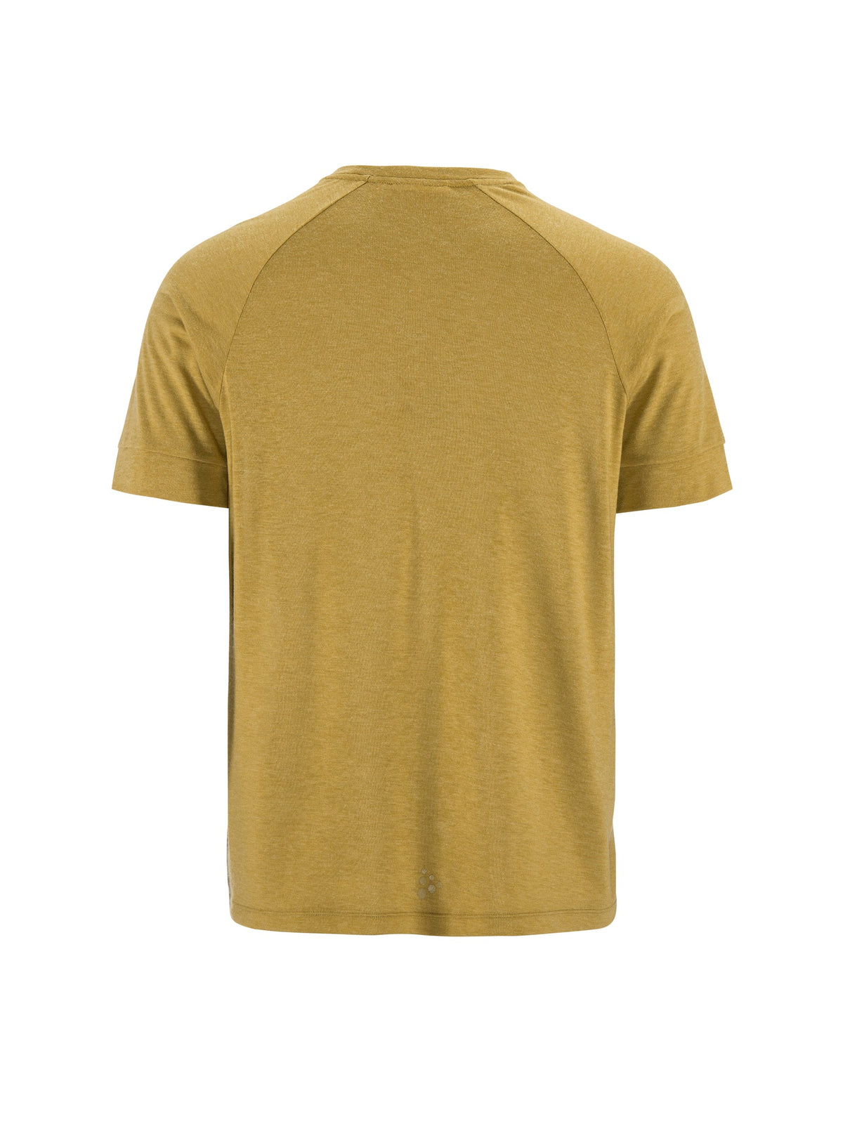 Craft ADV Trail Wool SS Tee Herren in Khaki meliert, Rückansicht