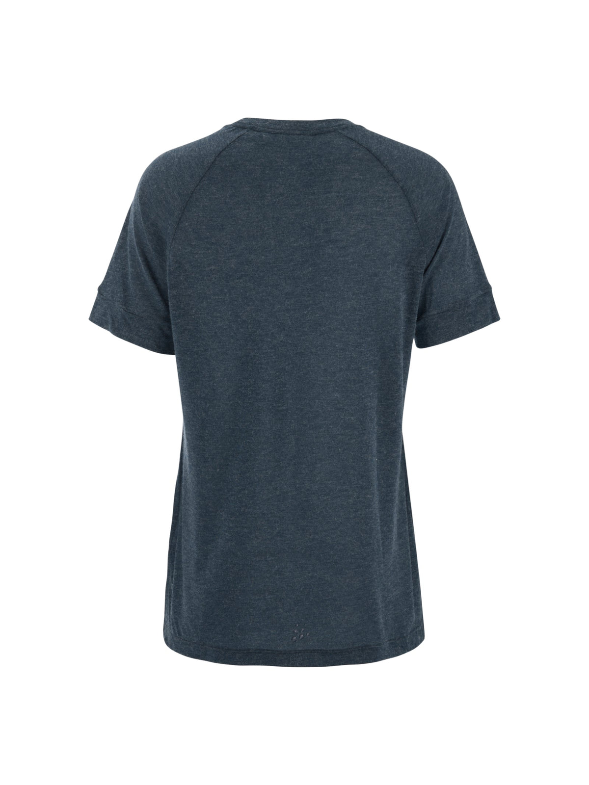 Craft ADV Trail Wool SS Tee Damen in Blau meliert, Rückansicht