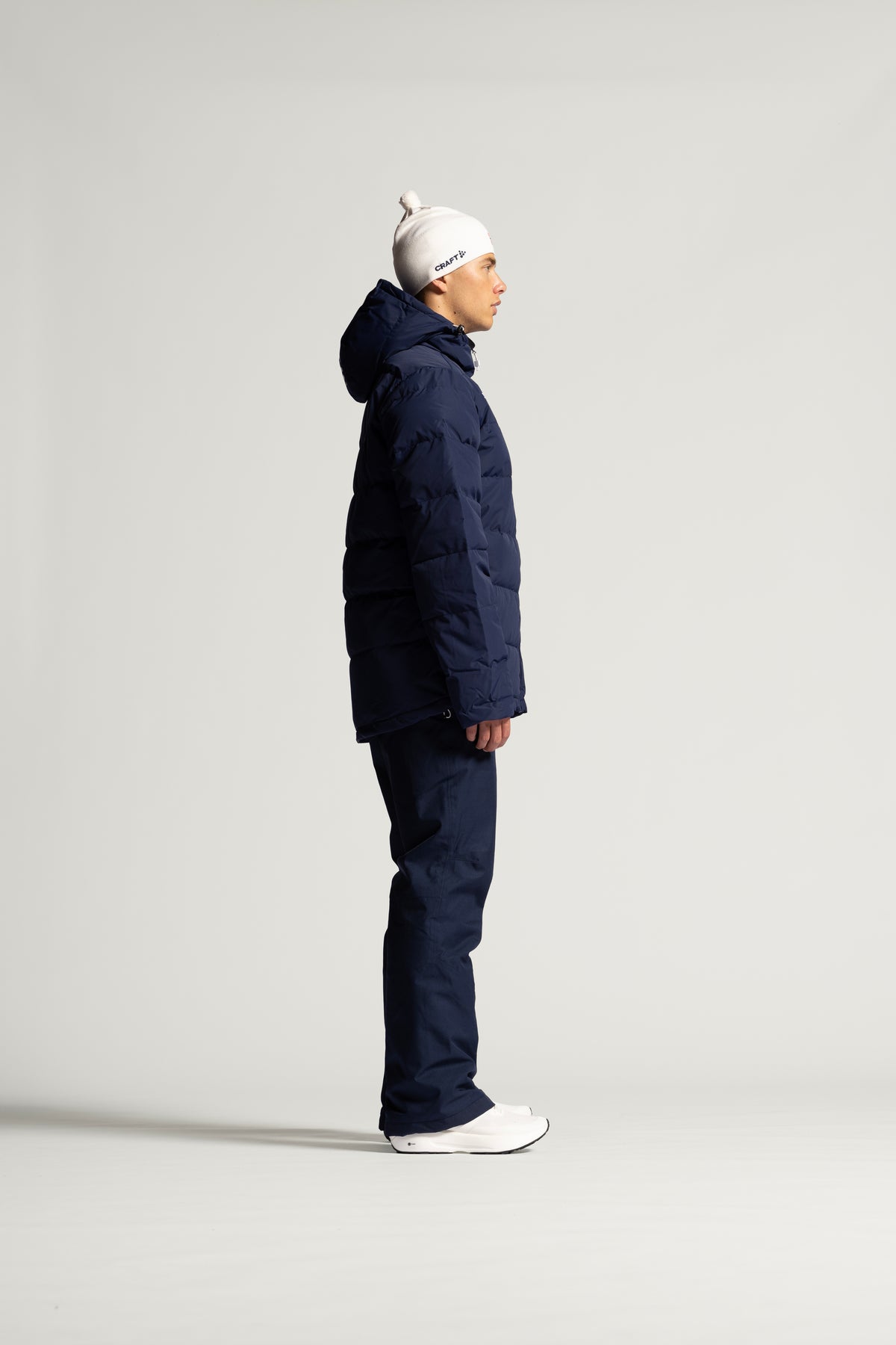 Craft Ability Down Jacket Herren in Navy, Detailansicht