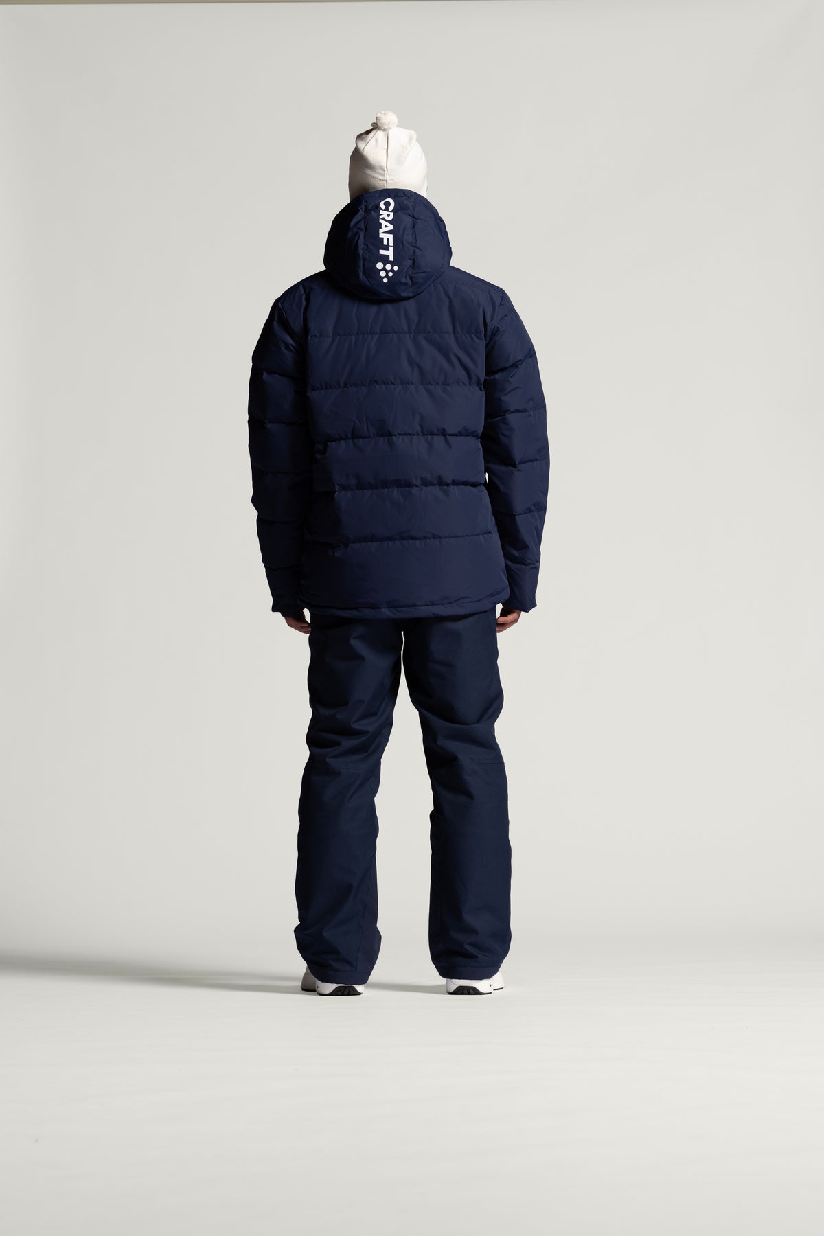Craft Ability Down Jacket Herren in Navy, Detailansicht