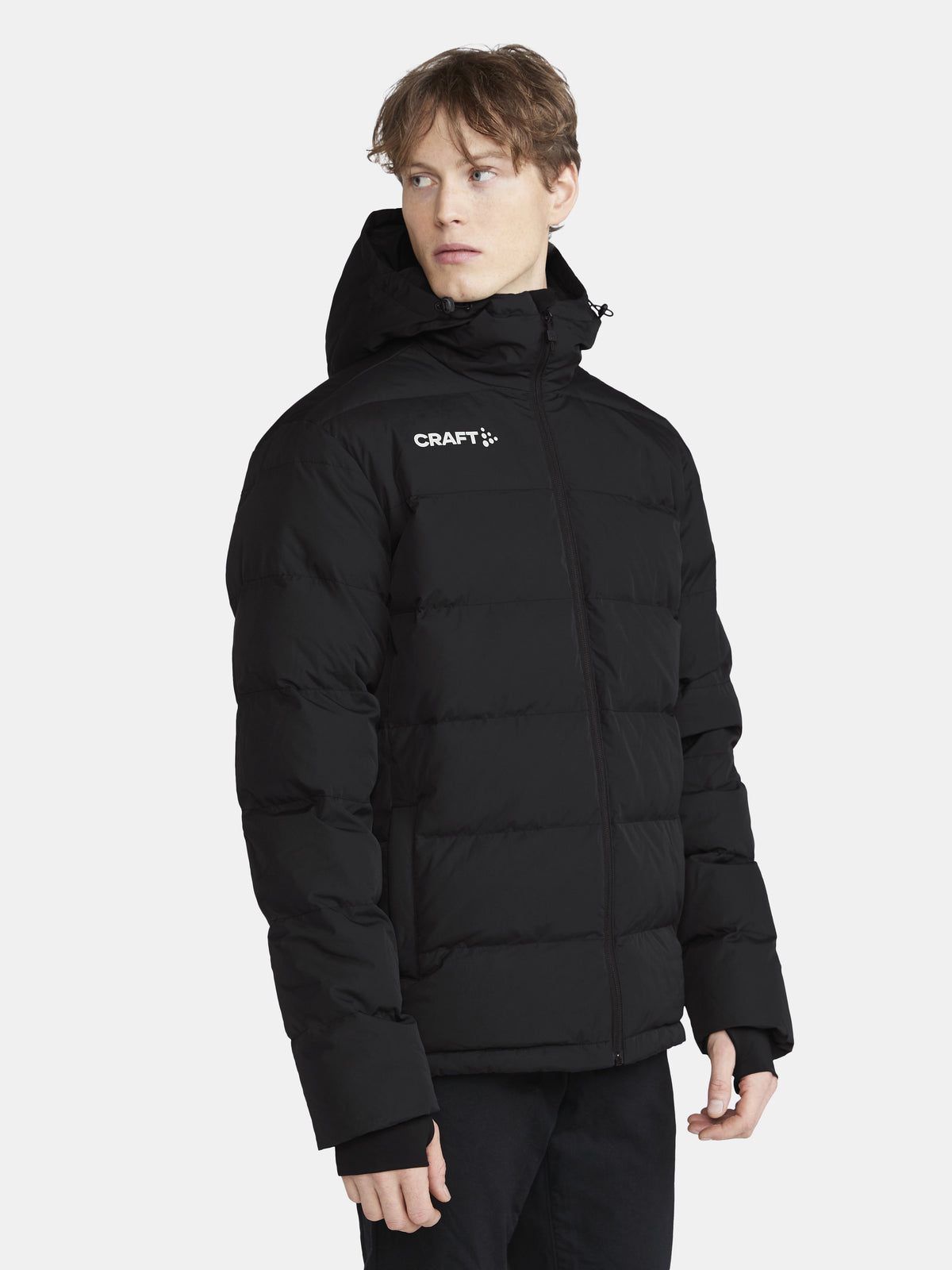 Craft Ability Down Jacket Herren in Schwarz, Detailansicht