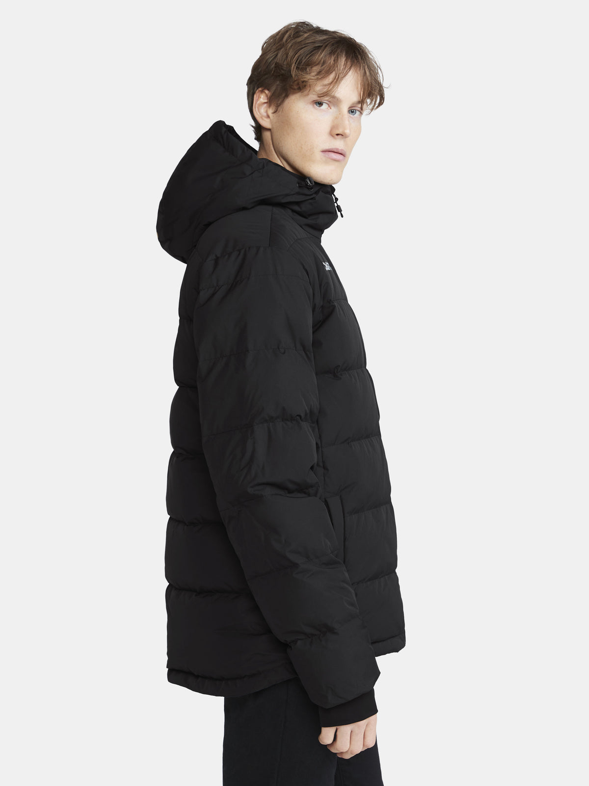 Craft Ability Down Jacket Herren in Schwarz, Detailansicht