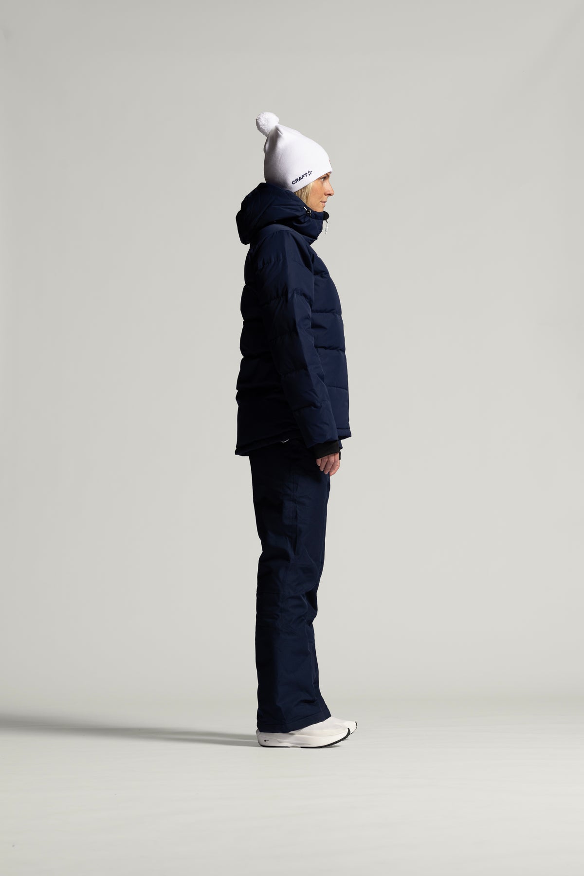 Craft Ability Down Jacket Damen in Navy, Detailansicht