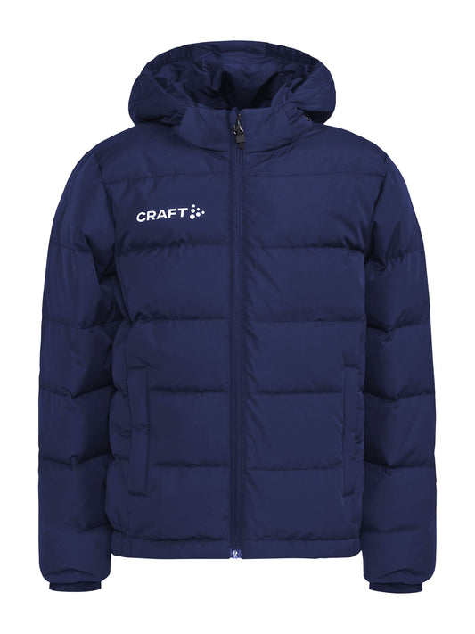 Craft Ability Down Jacket Junior in Navy, Vorderansicht