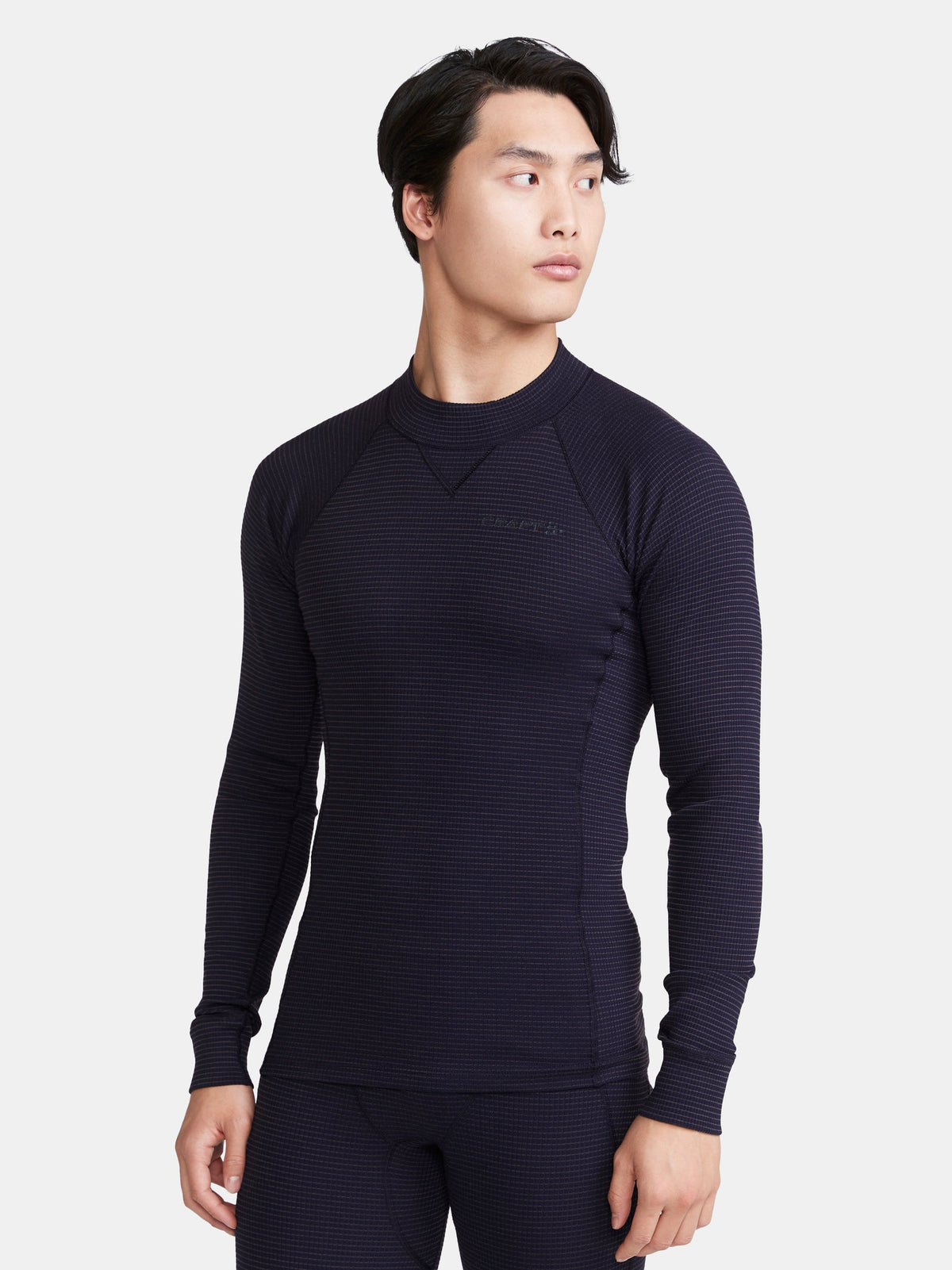 Craft ADV Warm Bio-Based LS Herren in Dunkelblau, Detailansicht