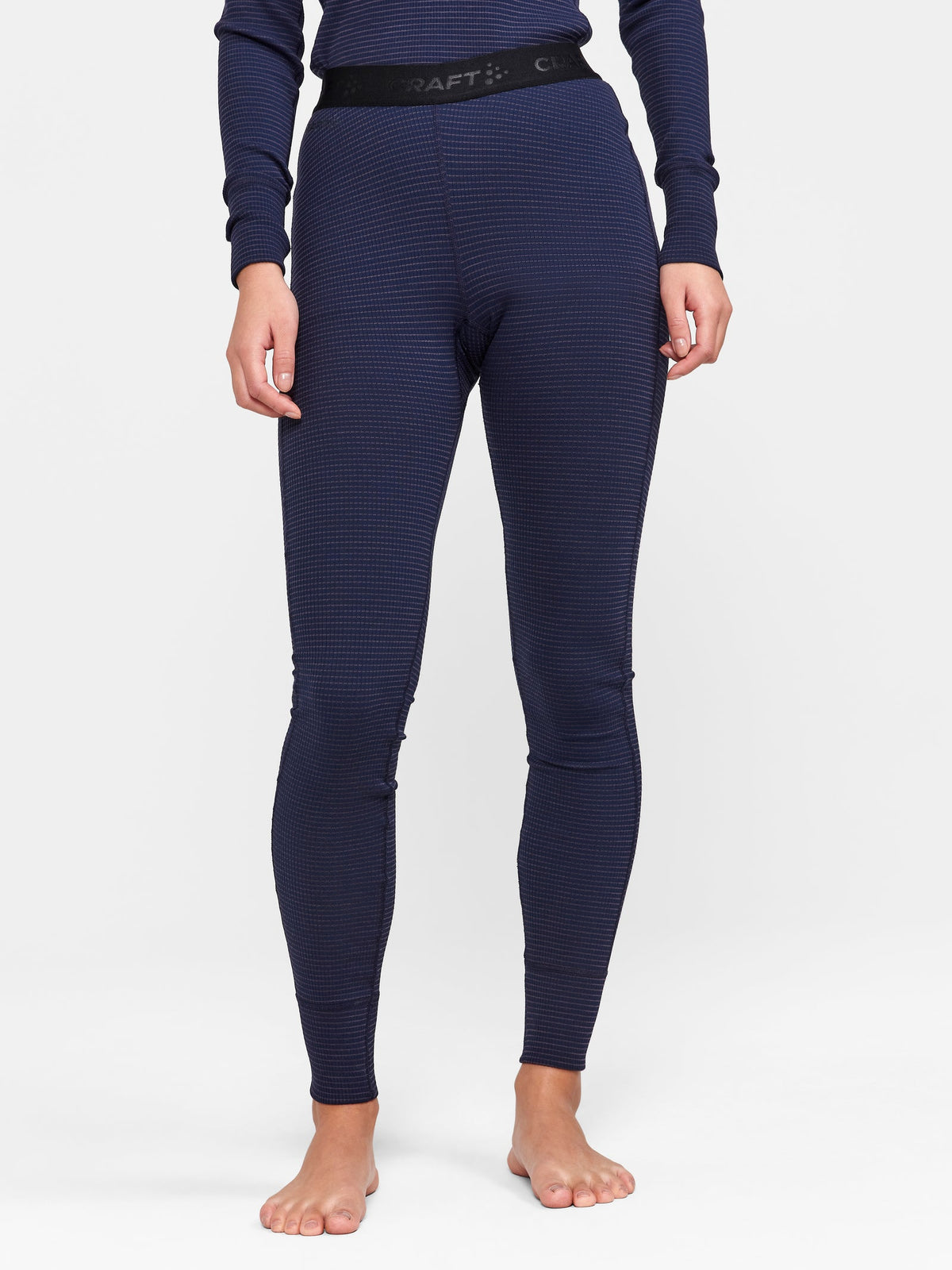 Craft ADV Warm Bio-Based Pant Damen in Dunkelblau, Detailansicht