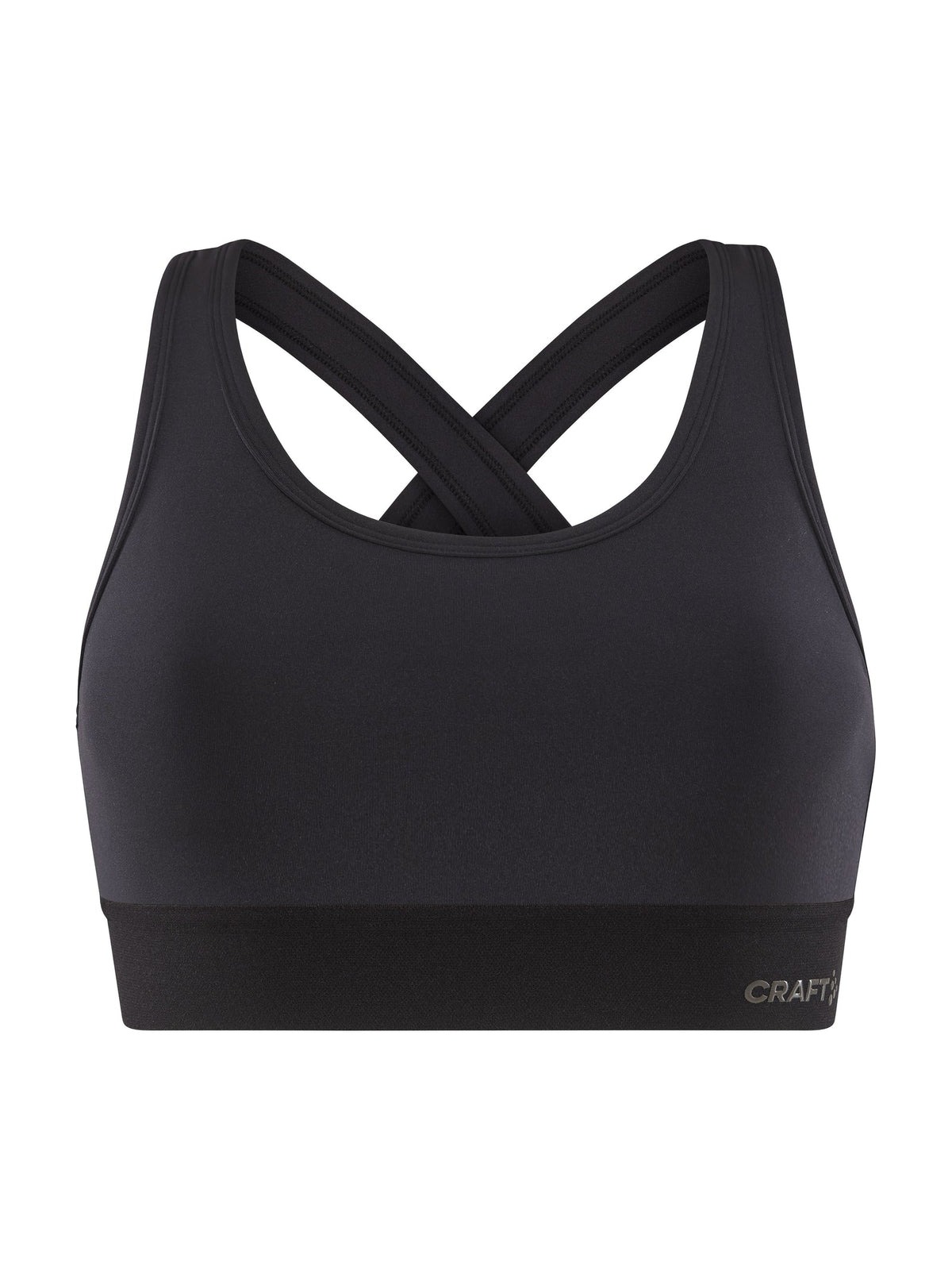 Craft Training Bra Padded Damen in Schwarz, Vorderansicht