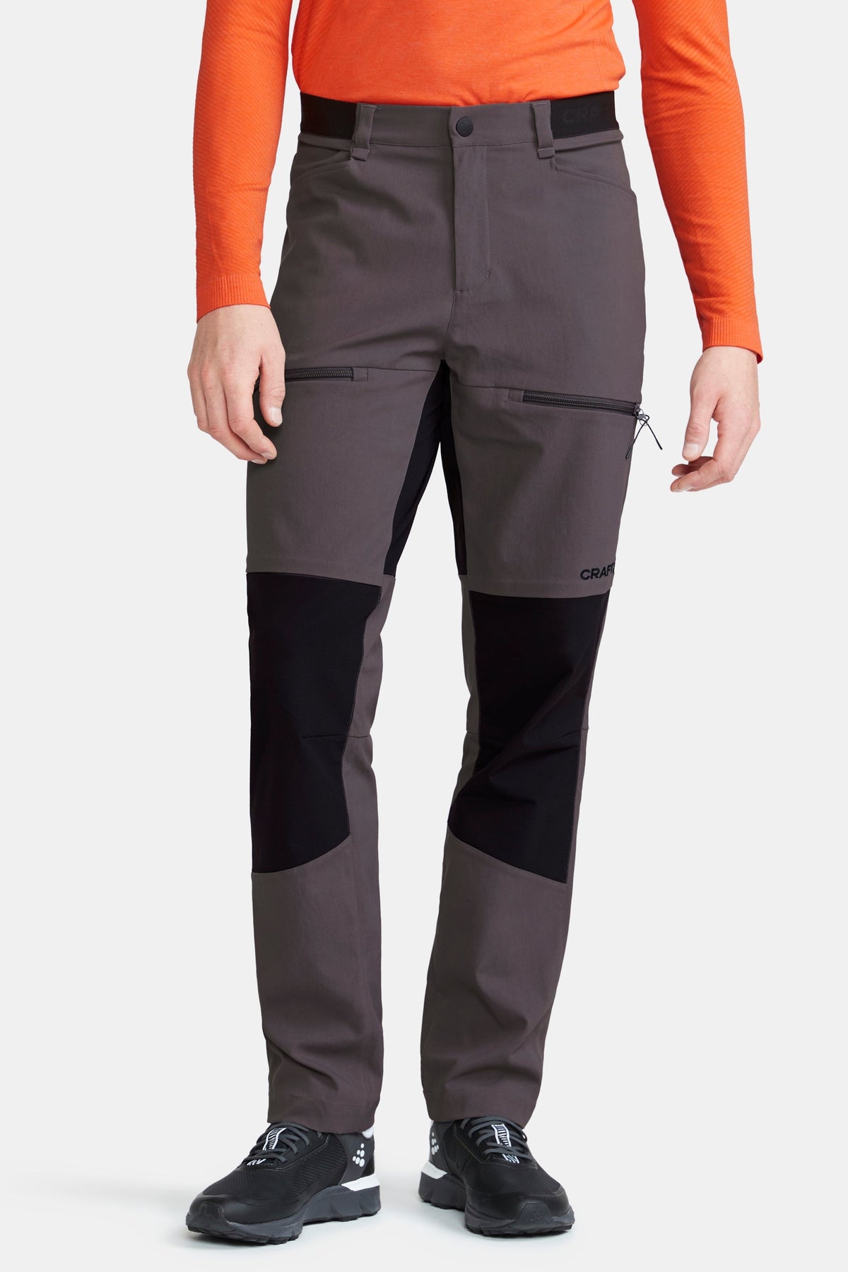 Craft PRO Explore Hiking Pants Herren in Anthrazit, Detailansicht