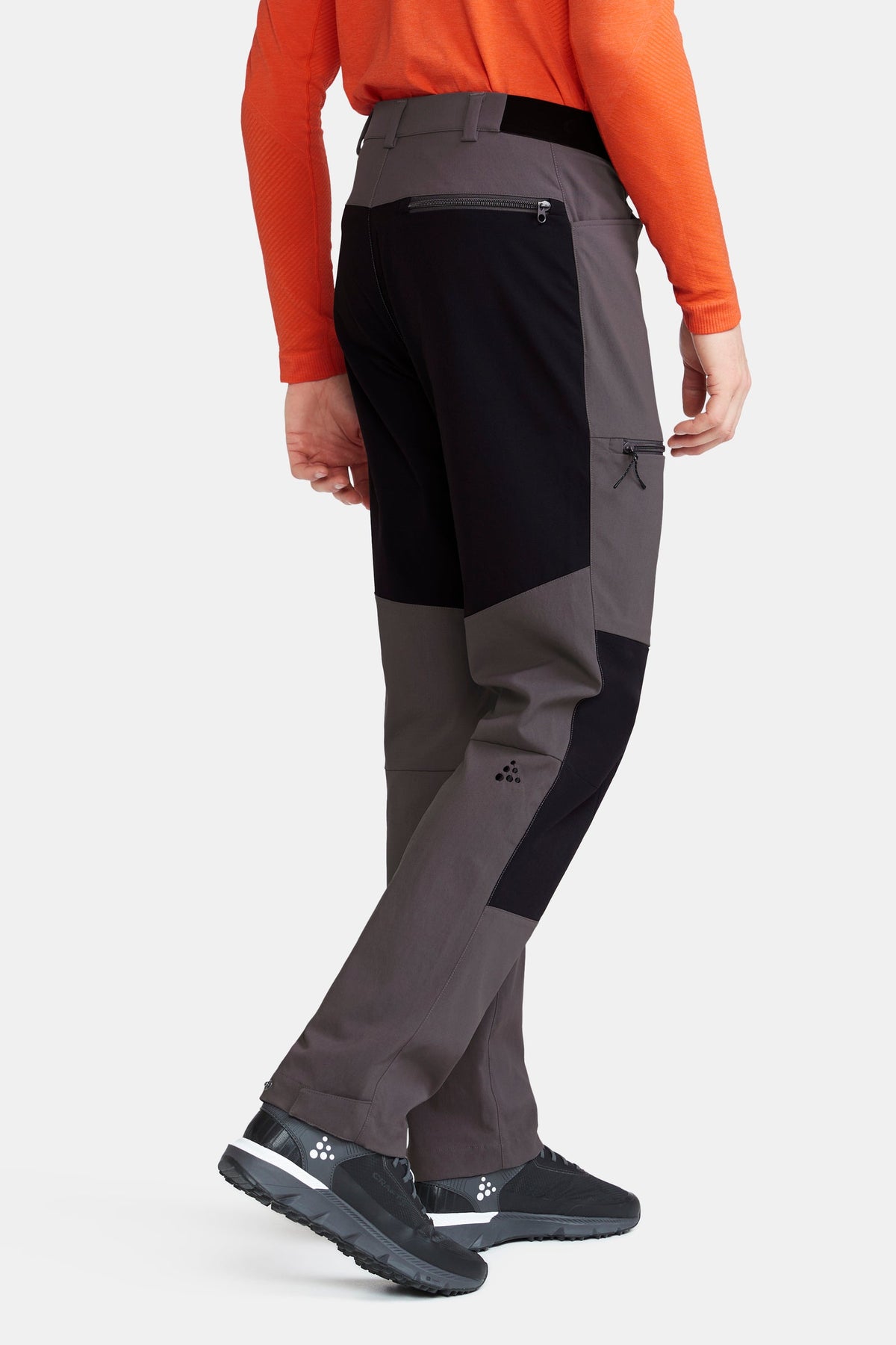 Craft PRO Explore Hiking Pants Herren in Anthrazit, Detailansicht