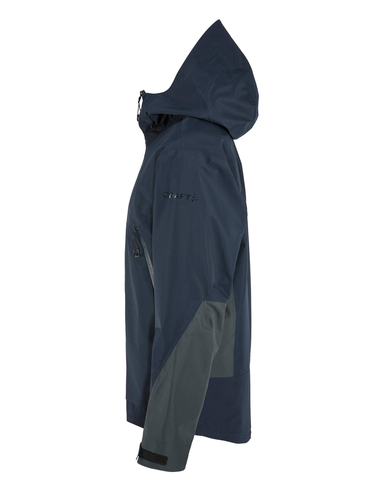 Craft ADV Explore Shell Jacket Herren in Dunkelblau, Seitenansicht links