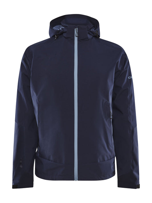 Craft CORE Explore Shell Jacket Herren in Dunkelblau, Vorderansicht