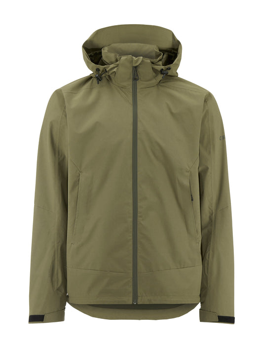Craft CORE Explore Shell Jacket Herren in Oliv, Vorderansicht