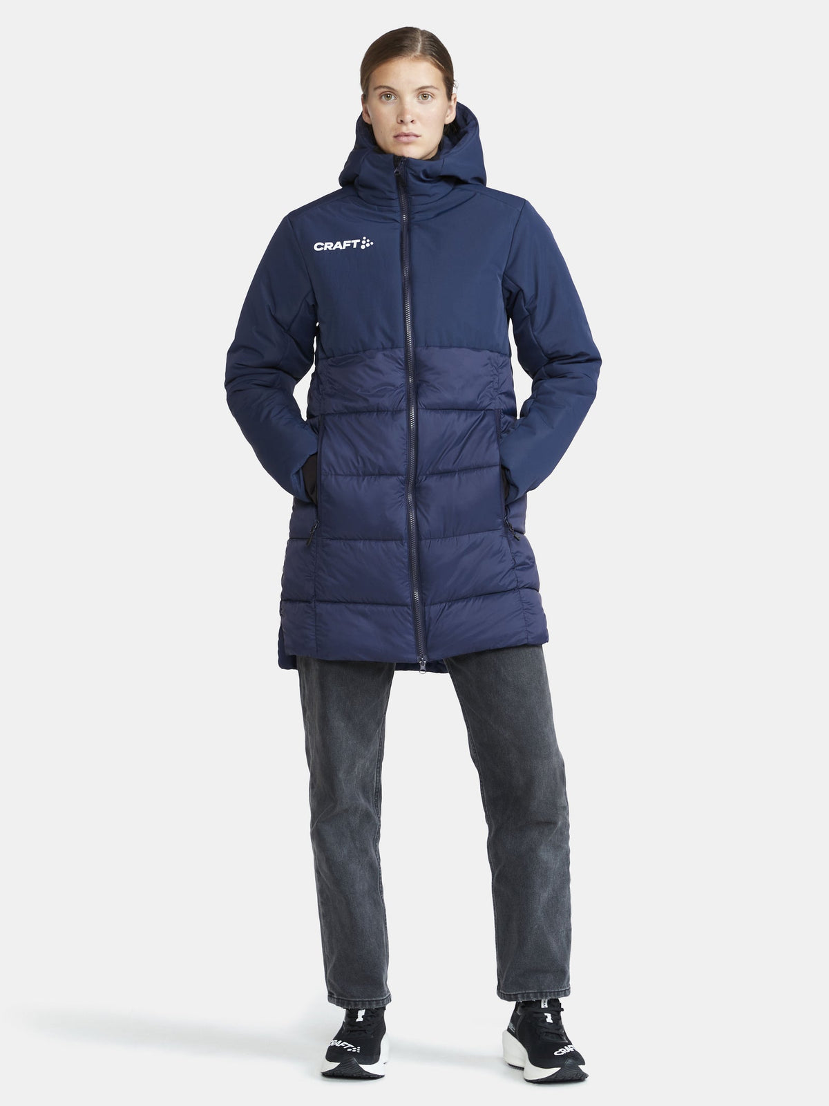 Craft Ability Isolate Parkas Damen in Navy, Detailansicht