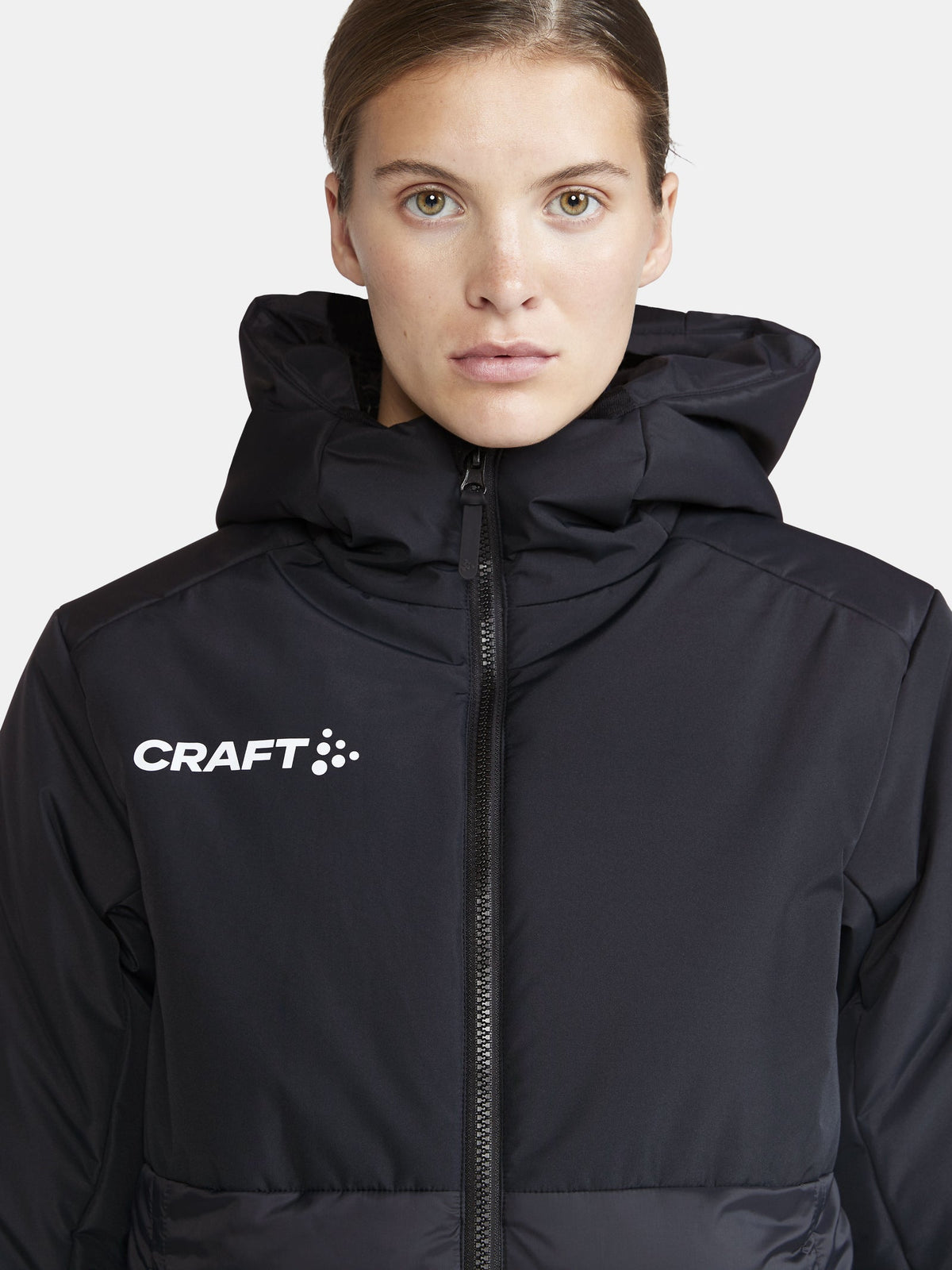 Craft Ability Isolate Parkas Damen in Schwarz, Detailansicht