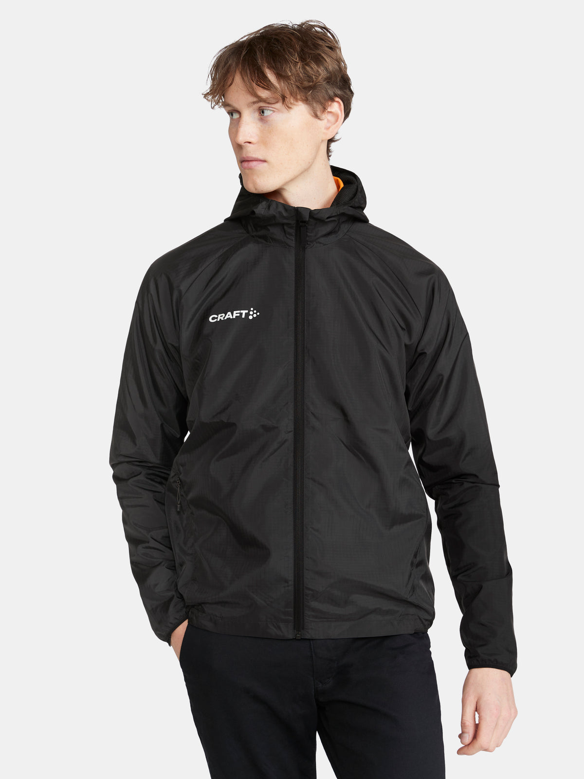 Craft Squad Go Jacket Herren in Schwarz, Detailansicht