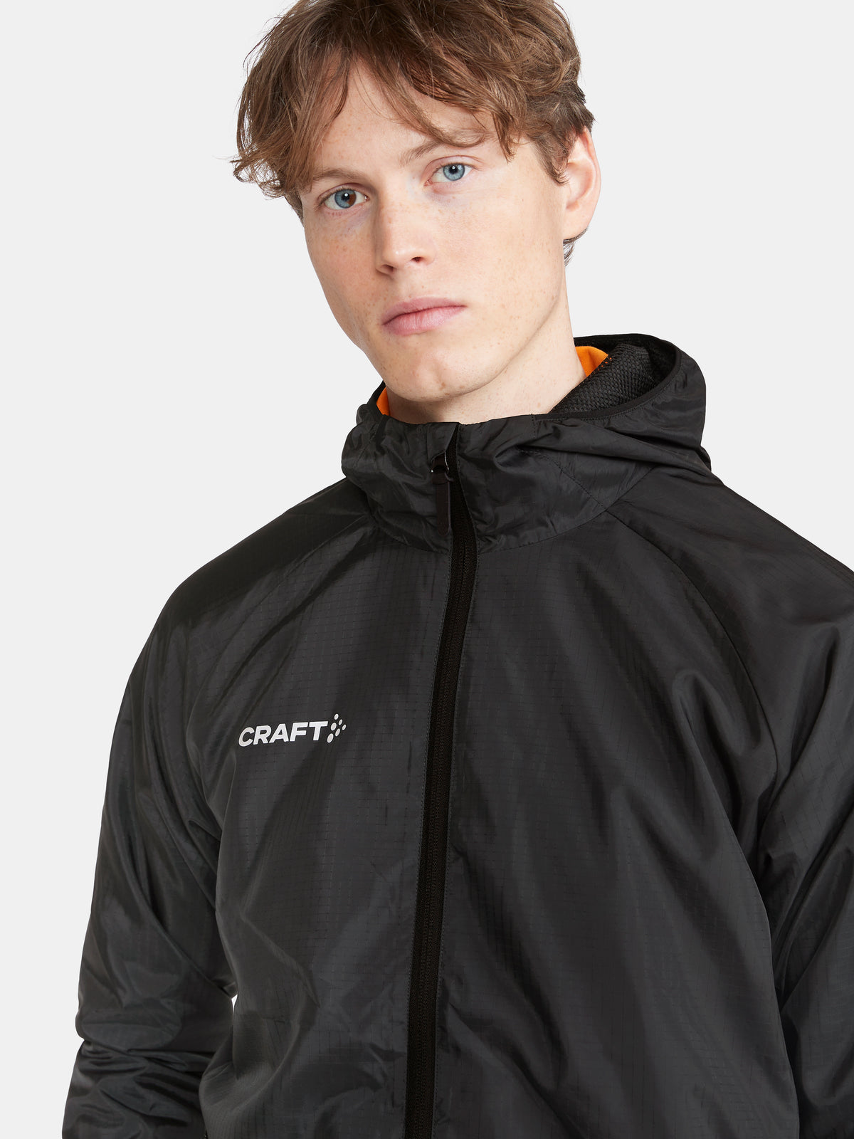 Craft Squad Go Jacket Herren in Schwarz, Detailansicht