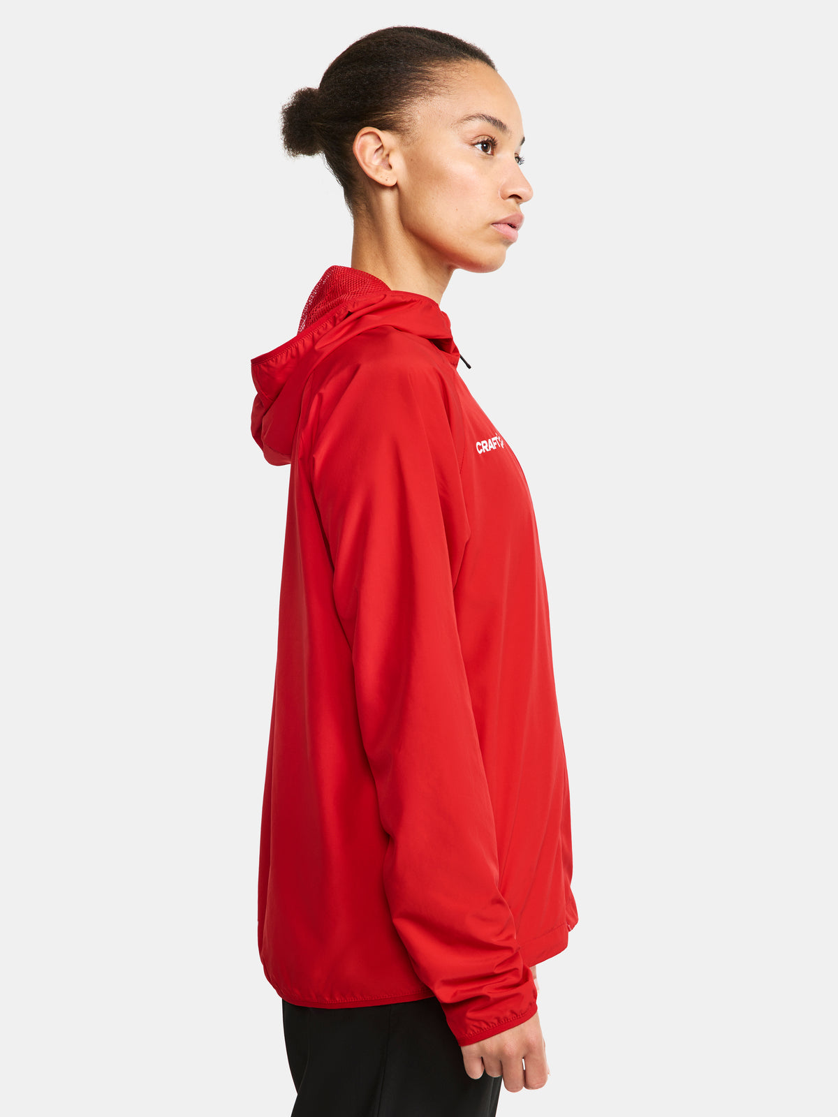 Craft Squad Go Jacket Damen in Rot, Detailansicht