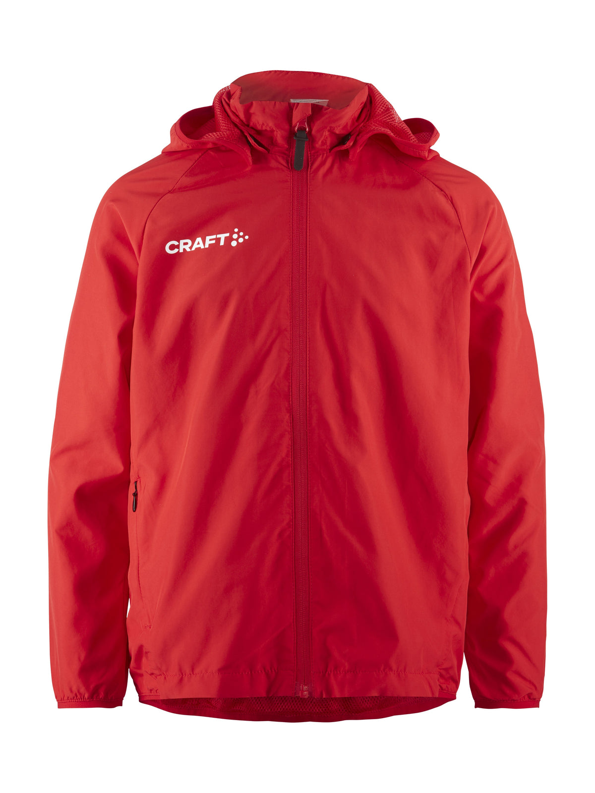 Craft Squad Go Jacket Junior in Rot, Detailansicht