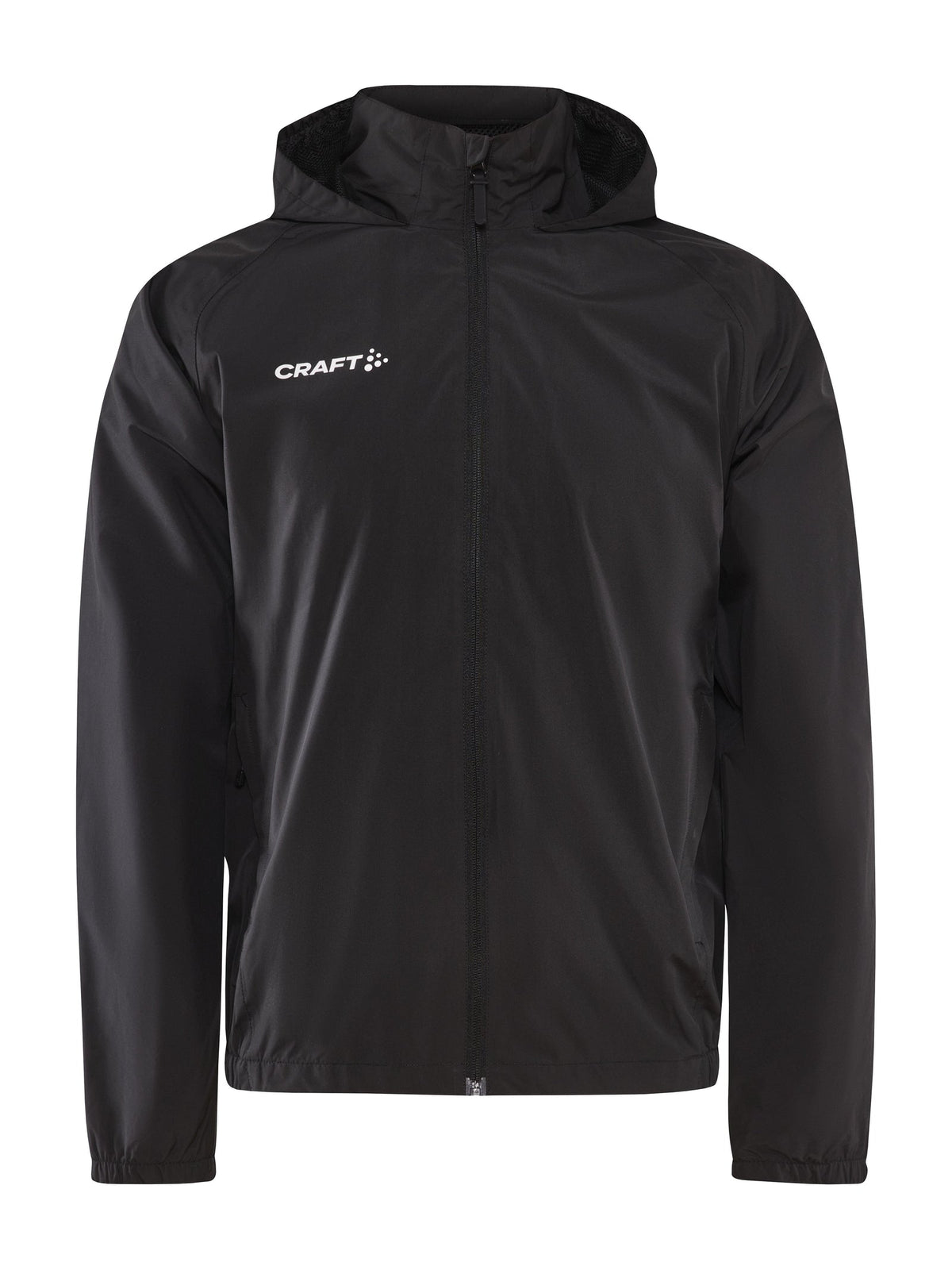 Craft Evolve Rain Jacket Herren in Schwarz, Vorderansicht