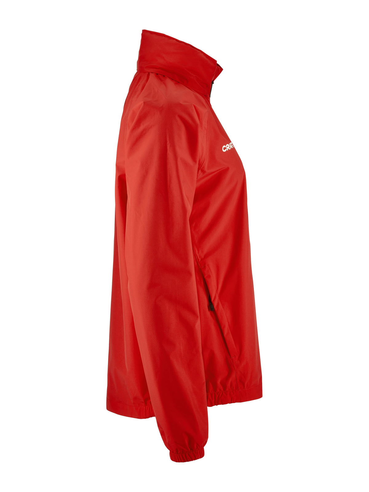 Craft Evolve Rain Jacket Damen in Rot, Detailansicht