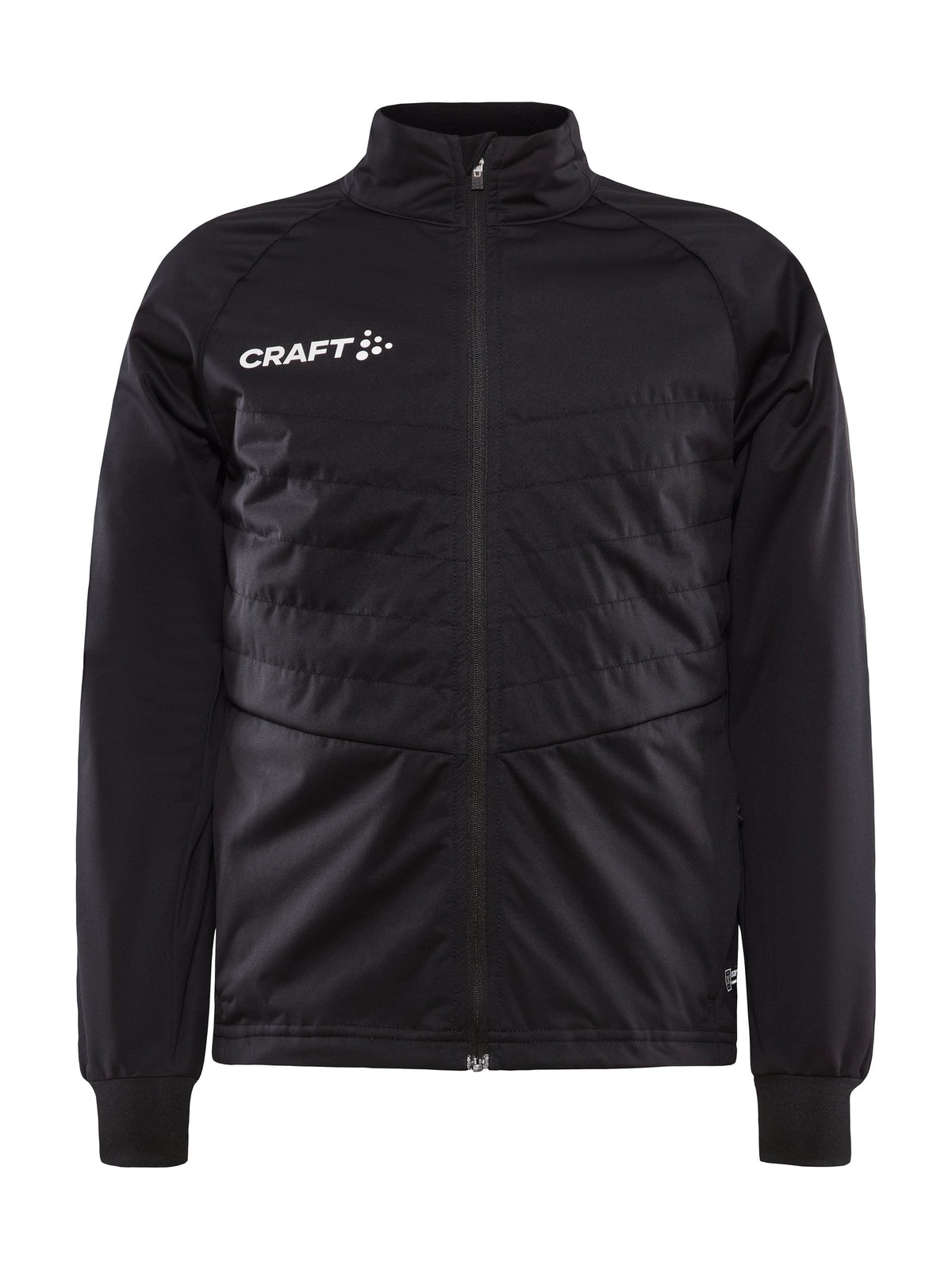 Craft ADV Nordic Ski Club Jacket Junior in Schwarz, Vorderansicht