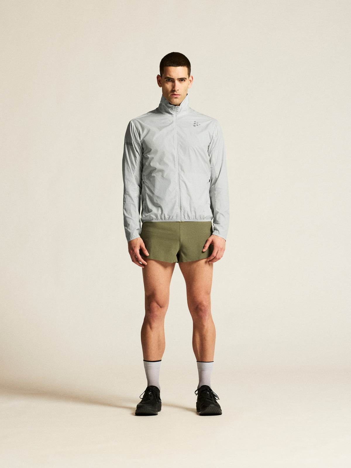 Craft PRO Hypervent Jacket 2 Herren in Grau, Detailansicht