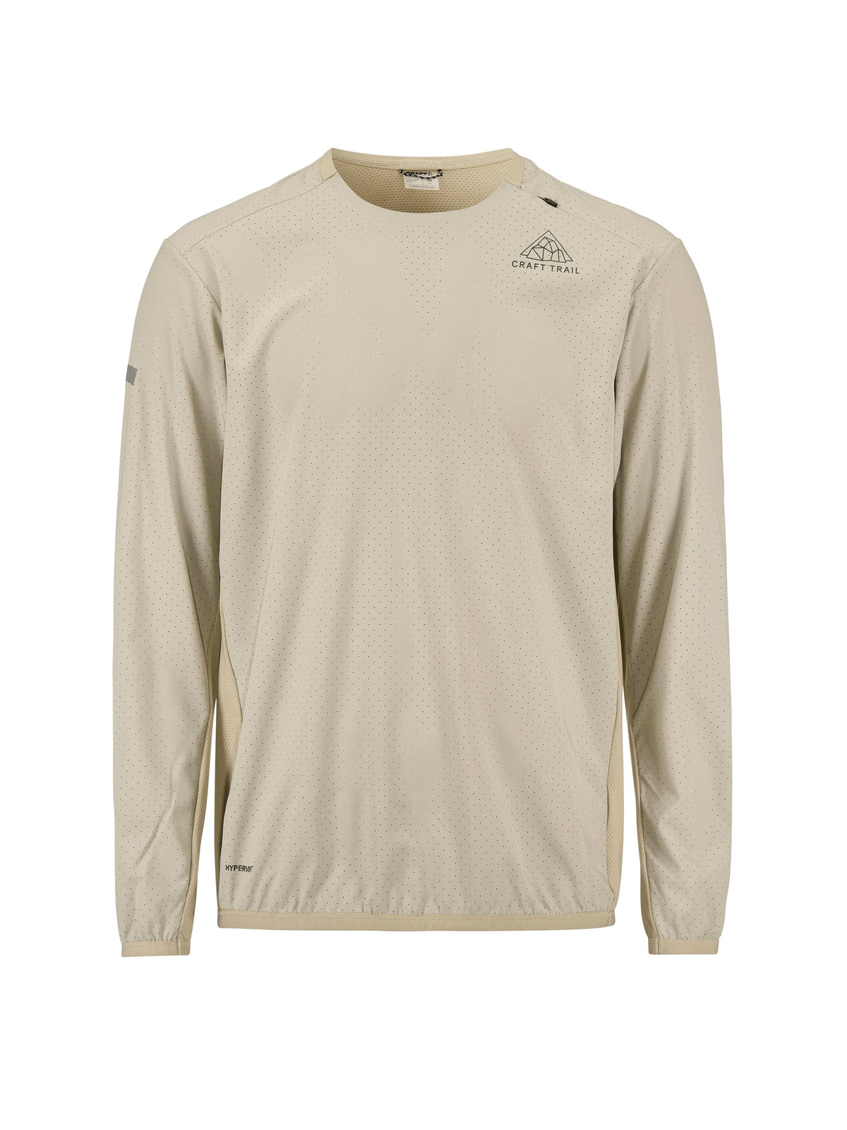 Craft PRO Hypervent LS Wind Top 2 Herren in Beige, Vorderansicht