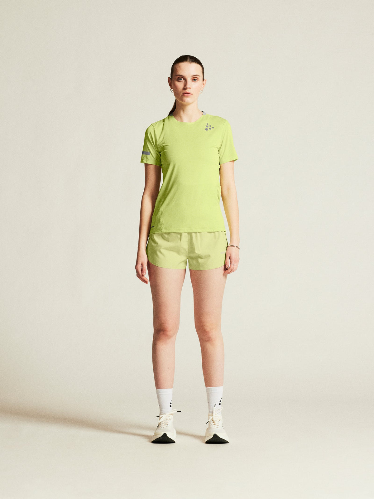 Craft PRO Hypervent Tee 2 Damen in Grün, Detailansicht