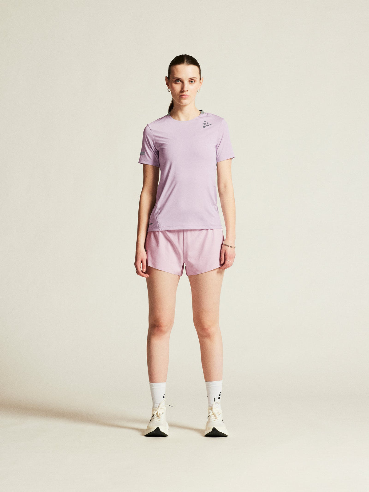 Craft PRO Hypervent Tee 2 Damen in Violett, Detailansicht