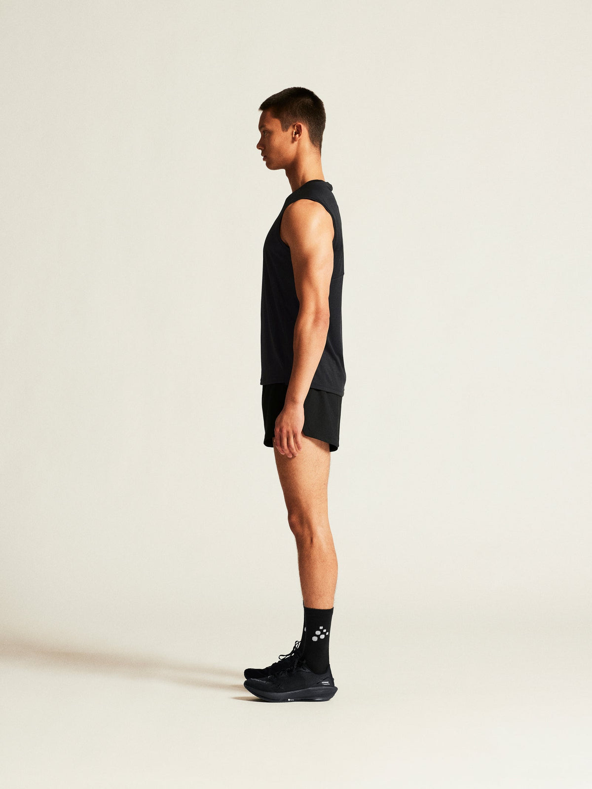 Craft Rush 2.0 Singlet Herren in Schwarz, Detailansicht