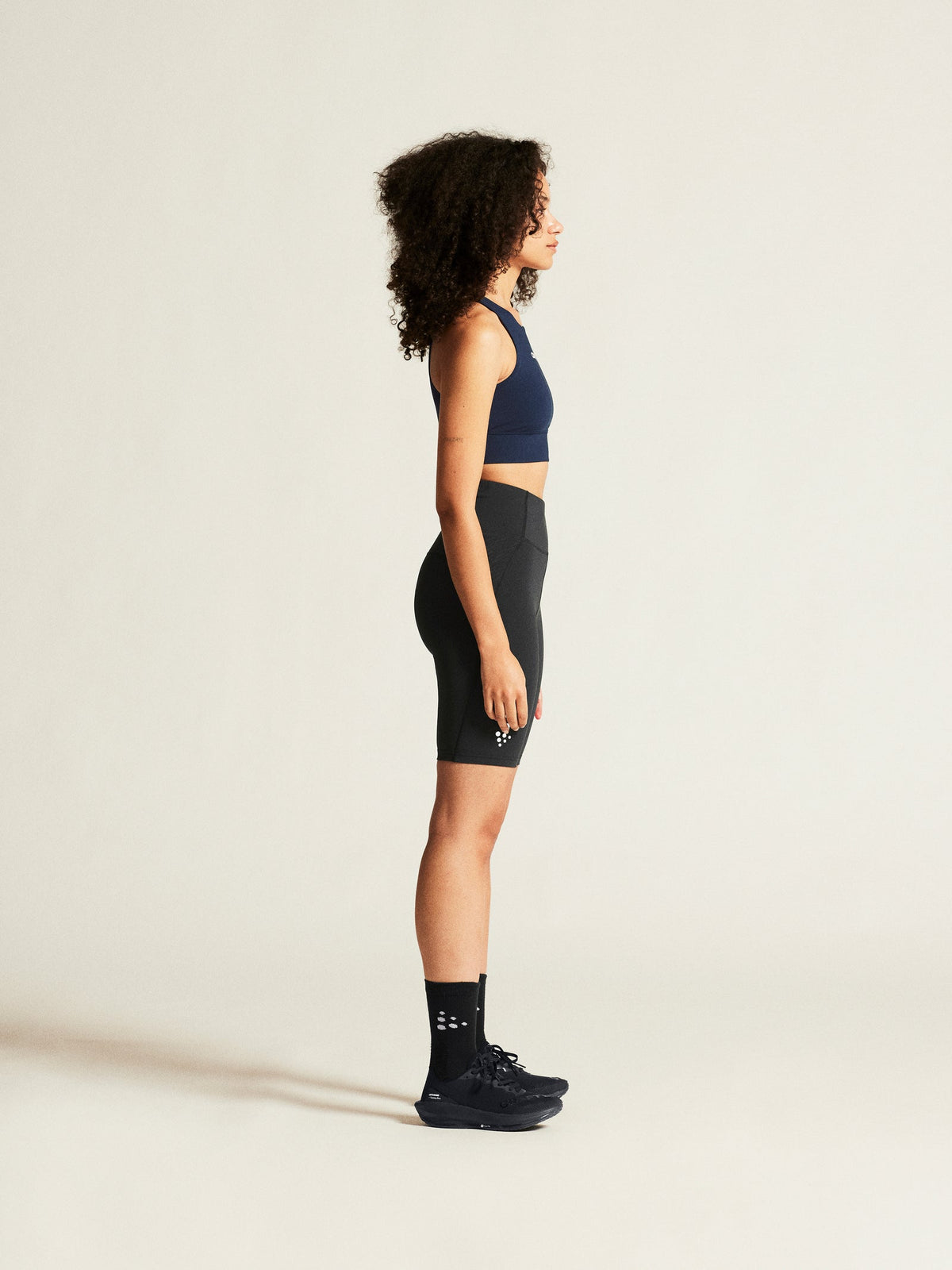 Craft Rush 2.0 Short Tights Damen in Schwarz, Detailansicht