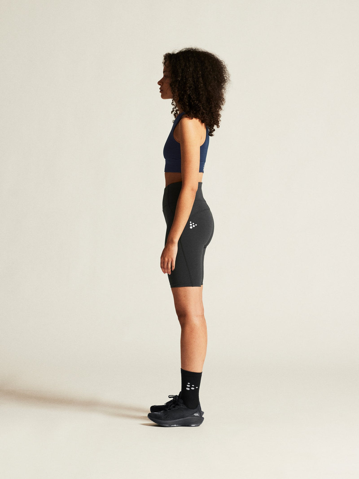 Craft Rush 2.0 Short Tights Damen in Schwarz, Detailansicht