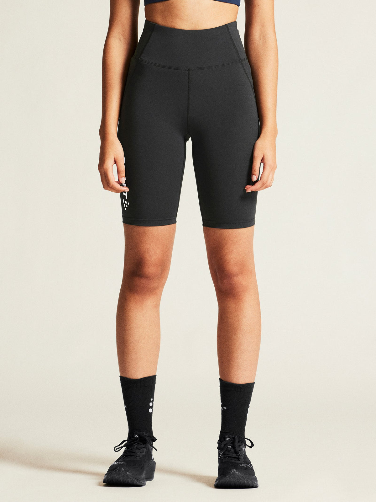 Craft Rush 2.0 Short Tights Damen in Schwarz, Detailansicht