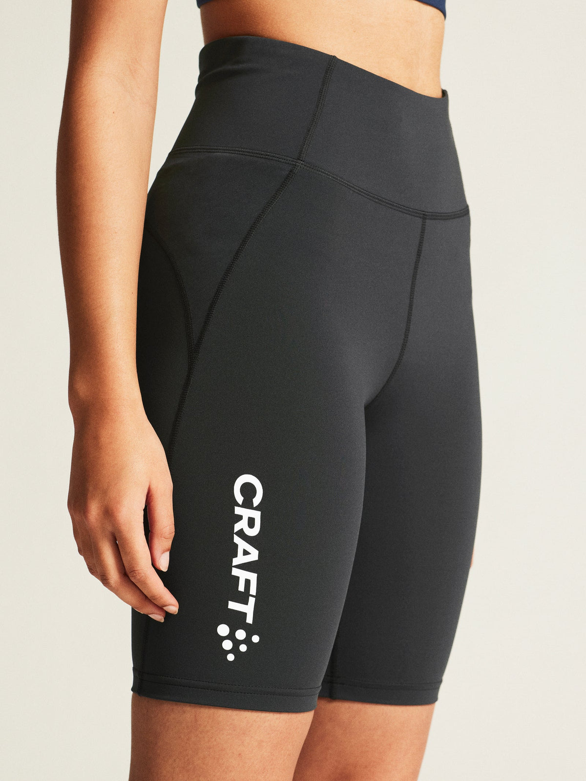 Craft Rush 2.0 Short Tights Damen in Schwarz, Detailansicht