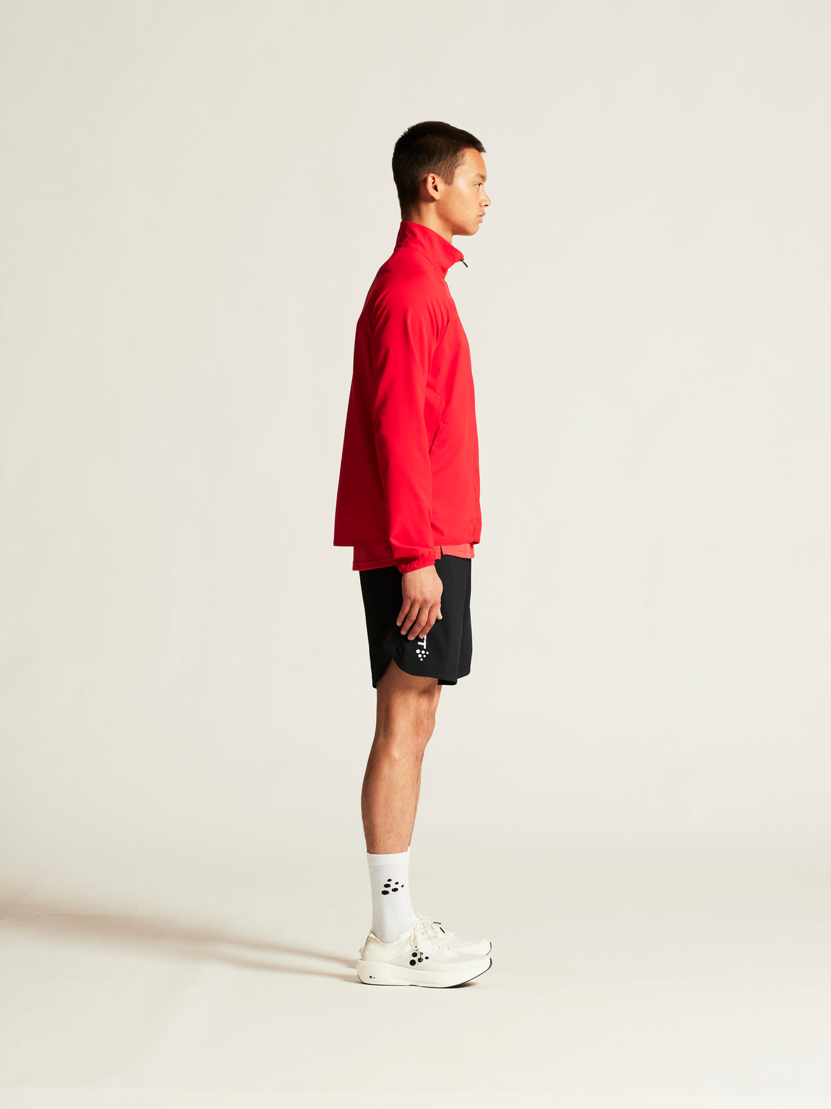 Craft Rush 2.0 Training Jacket Herren in Rot, Detailansicht