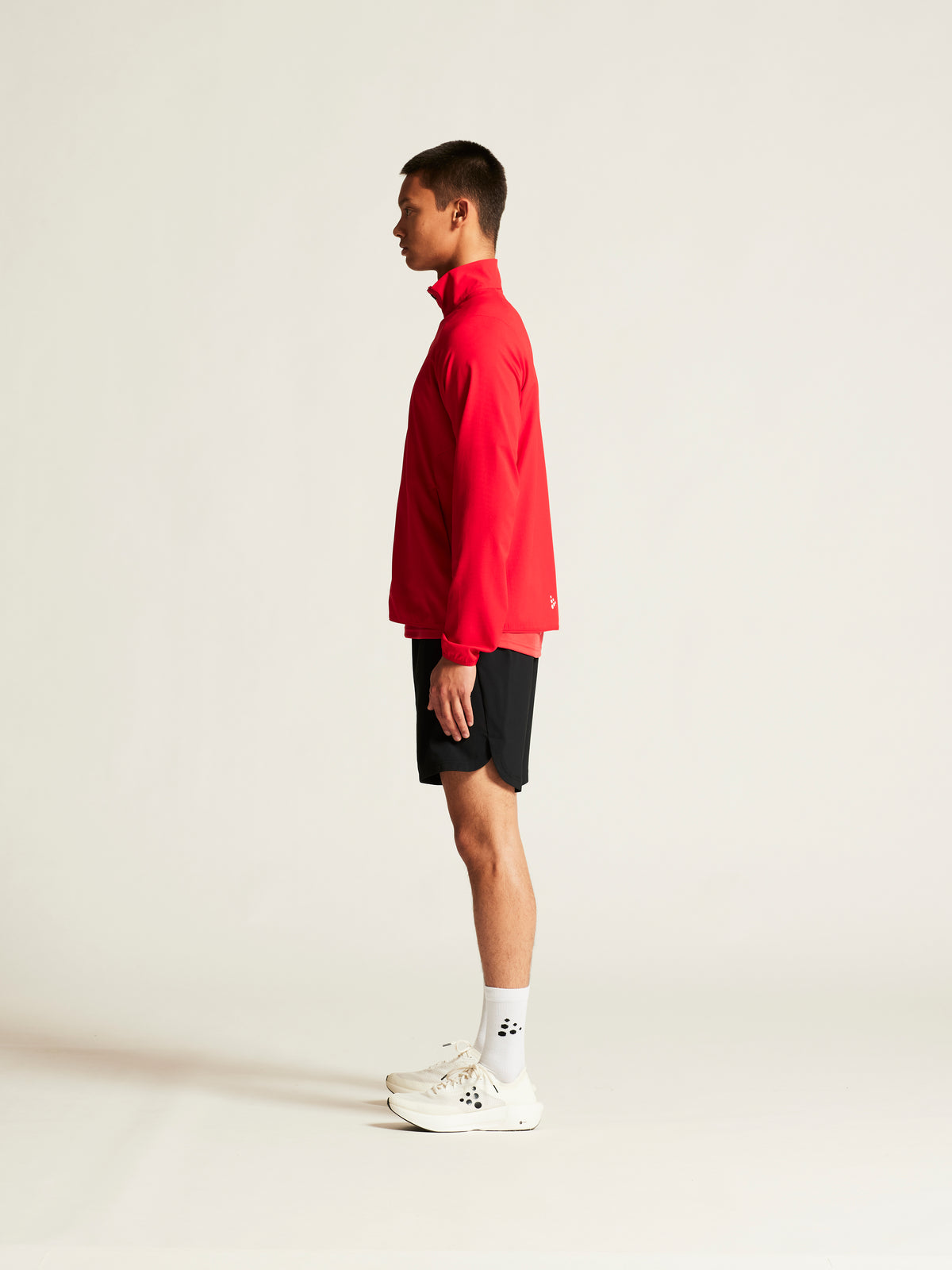 Craft Rush 2.0 Training Jacket Herren in Rot, Detailansicht