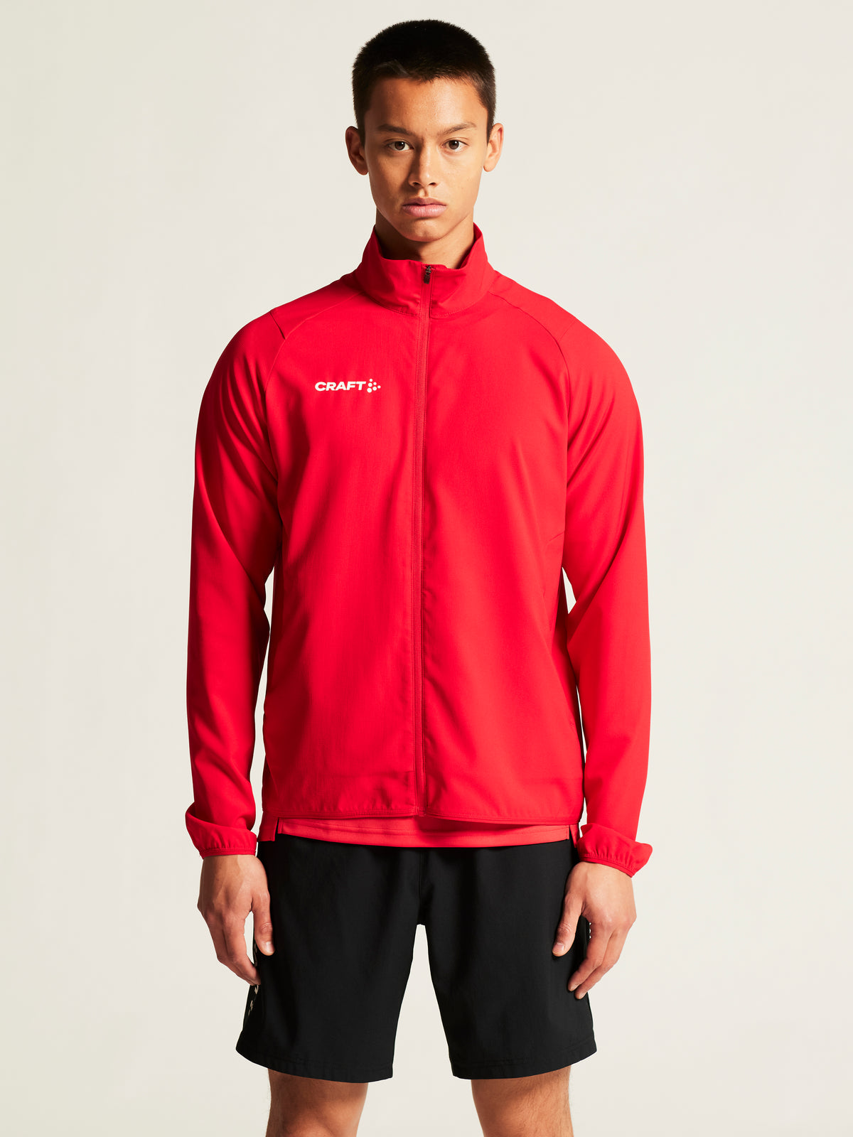 Craft Rush 2.0 Training Jacket Herren in Rot, Detailansicht