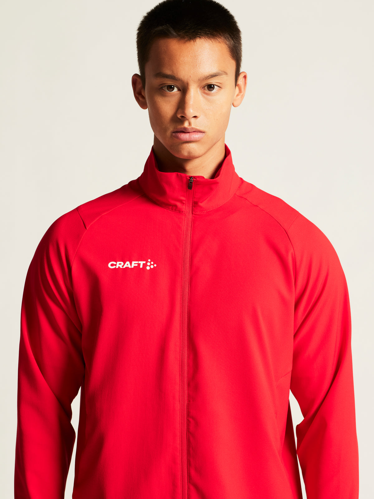 Craft Rush 2.0 Training Jacket Herren in Rot, Detailansicht
