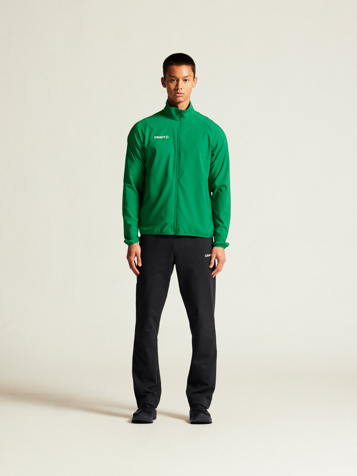 Craft Rush 2.0 Training Jacket Herren in Grün, Detailansicht