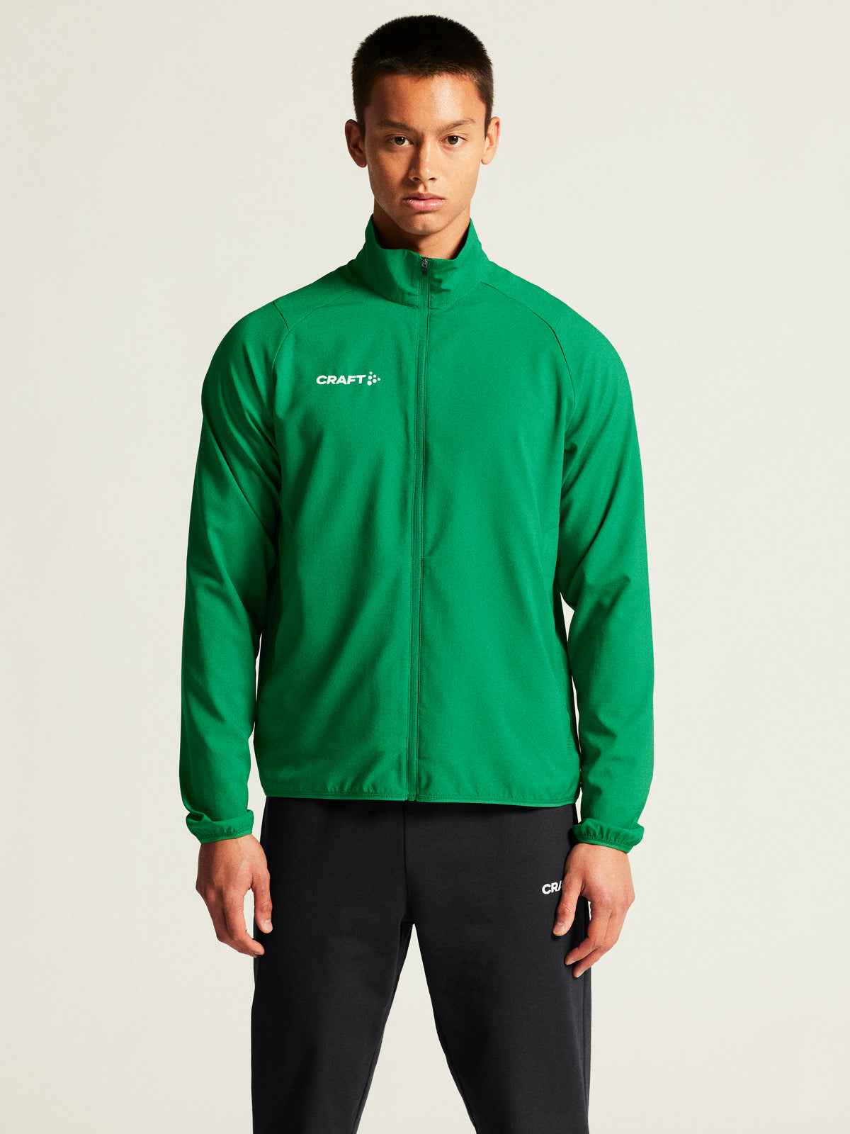 Craft Rush 2.0 Training Jacket Herren in Grün, Detailansicht