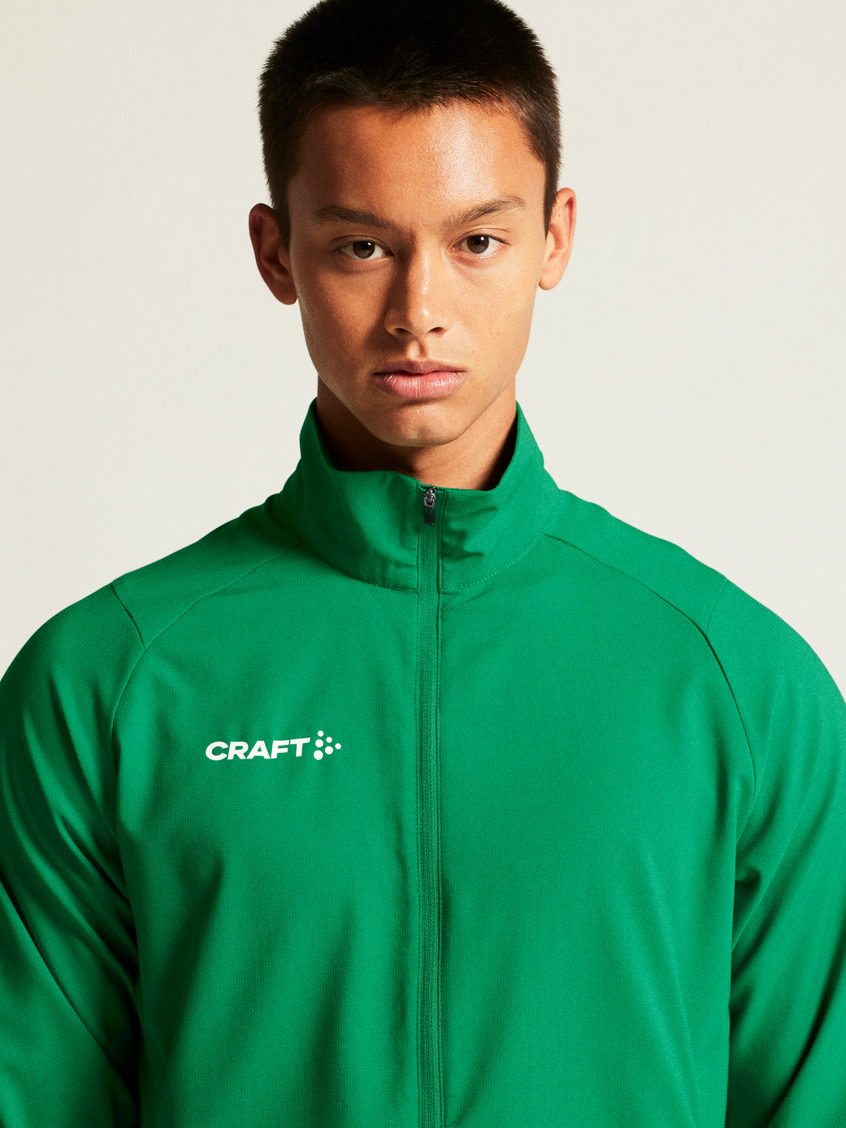 Craft Rush 2.0 Training Jacket Herren in Grün, Detailansicht