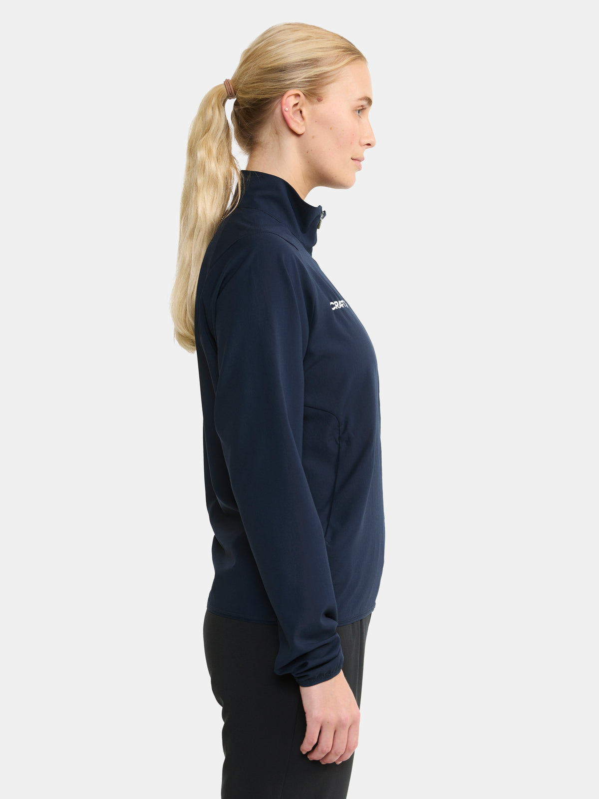 Craft Rush 2.0 Training Jacket Damen in Navy, Detailansicht