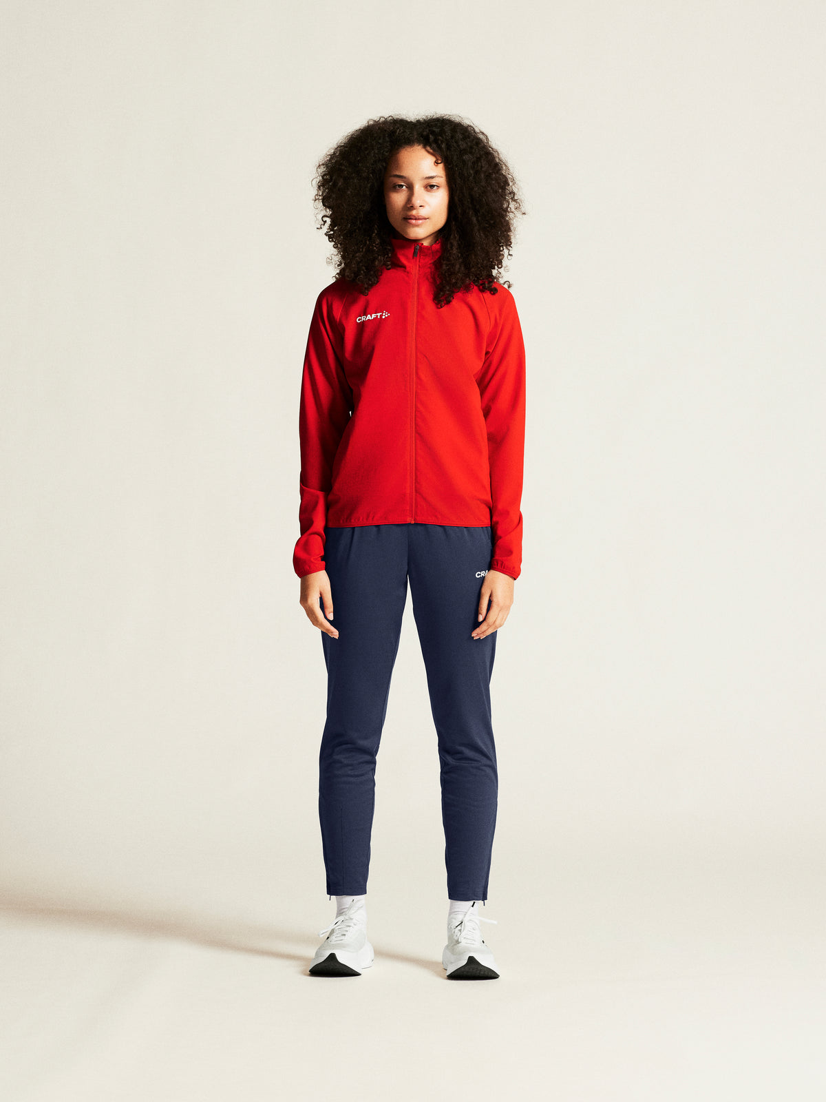 Craft Rush 2.0 Training Jacket Damen in Rot, Detailansicht