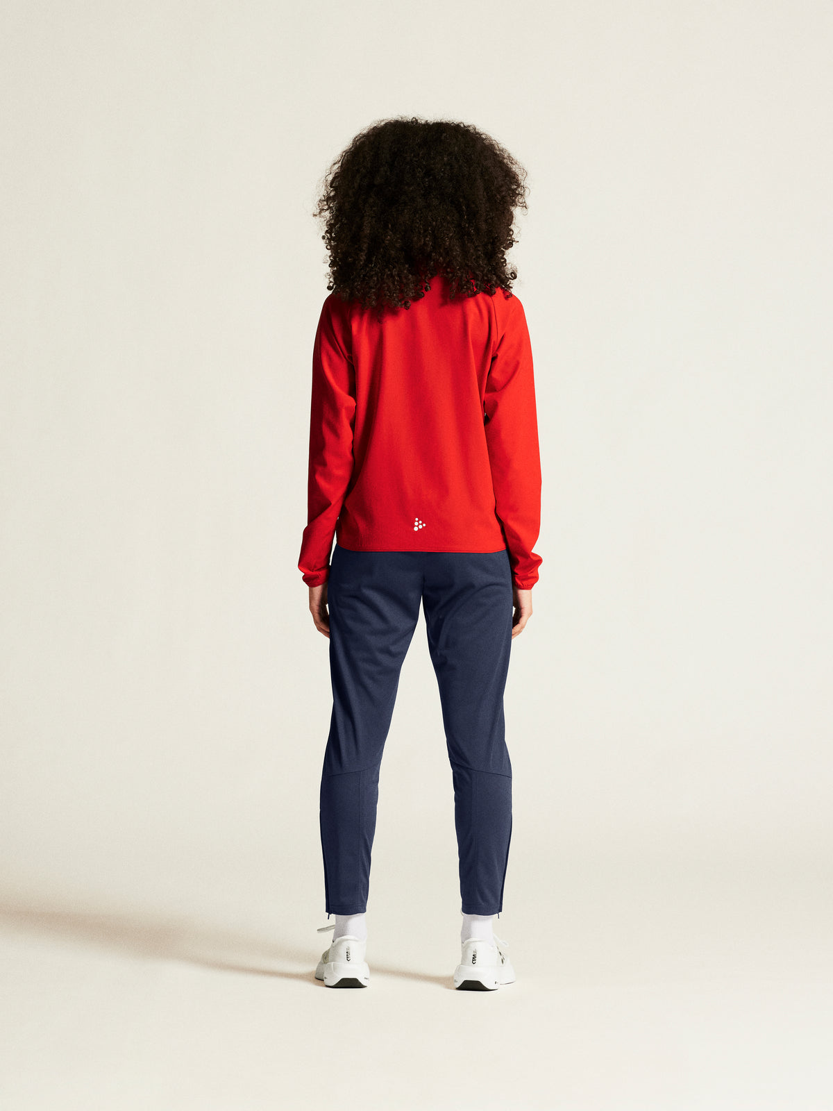 Craft Rush 2.0 Training Jacket Damen in Rot, Detailansicht