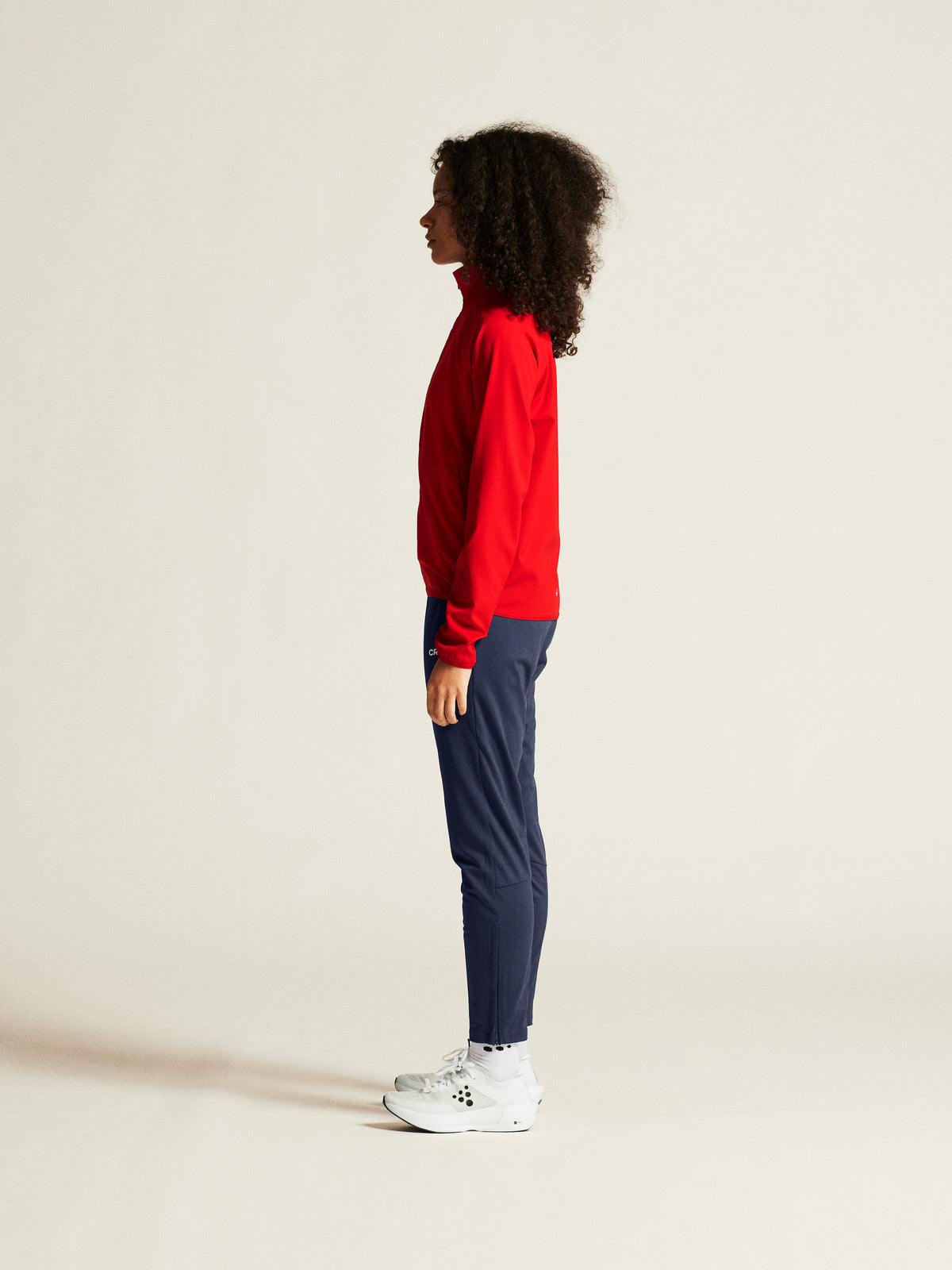 Craft Rush 2.0 Training Jacket Damen in Rot, Detailansicht