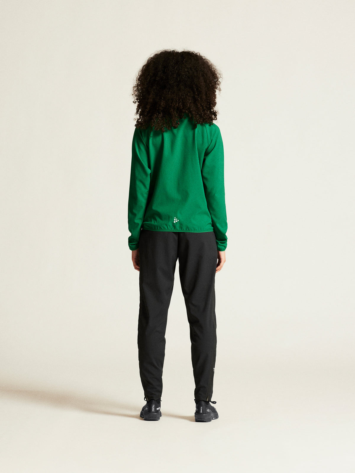 Craft Rush 2.0 Training Jacket Damen in Grün, Detailansicht