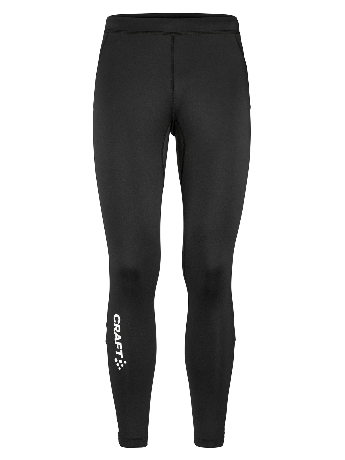 Craft Rush 2.0 Zip Tights Herren in Schwarz, Vorderansicht
