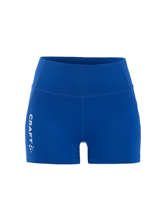 Craft Rush 2.0 Hot Pant Damen in Kobaltblau, Vorderansicht