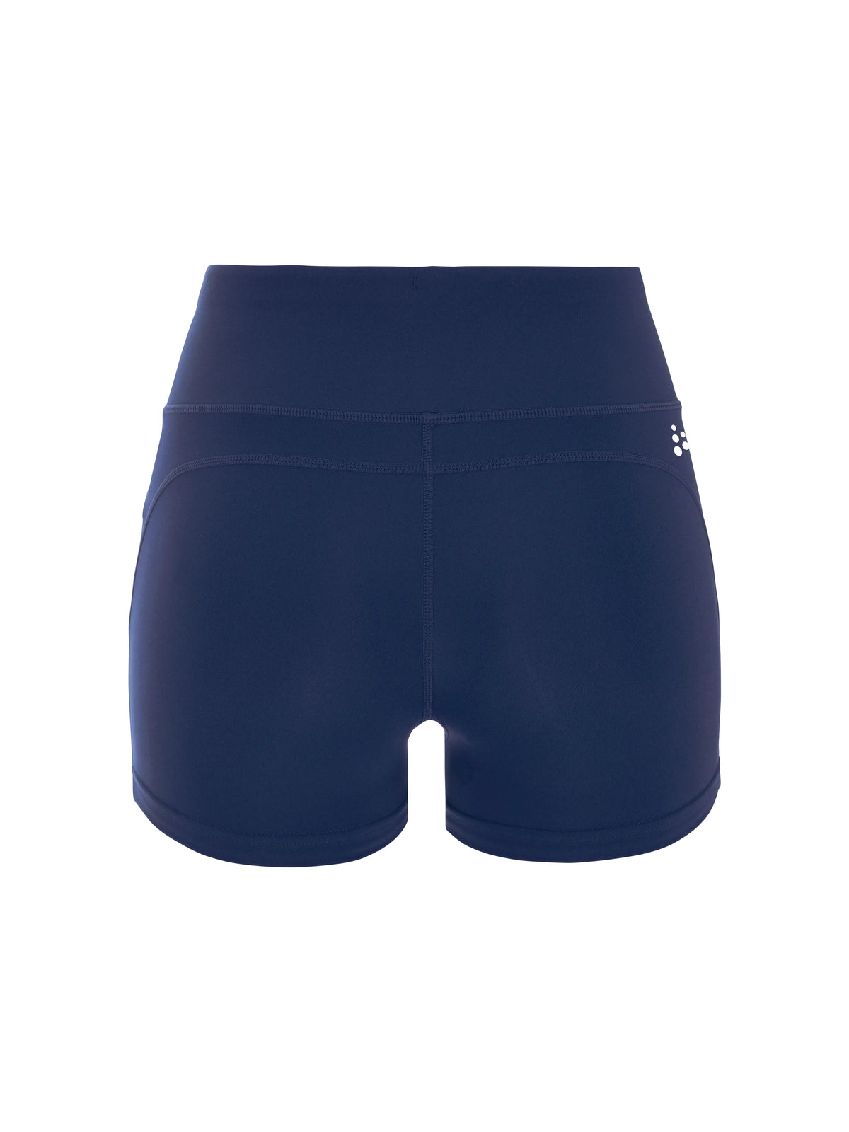 Craft Rush 2.0 Hot Pant Damen in Navy/Weiss, Rückansicht